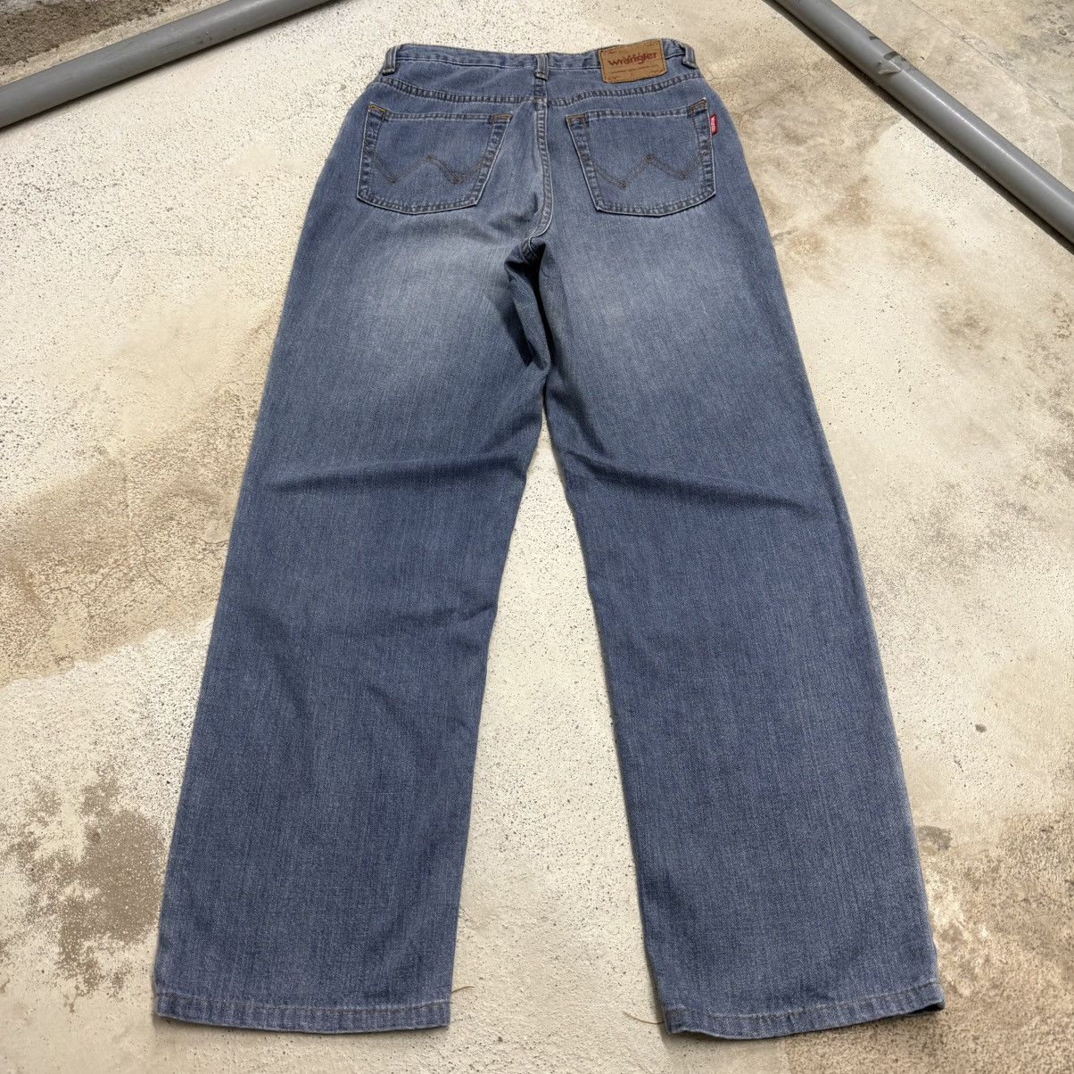 Wrangler Vintage Lady Wrangler Lightwash High Waist Denim Pants Size 29" - 2 Thumbnail
