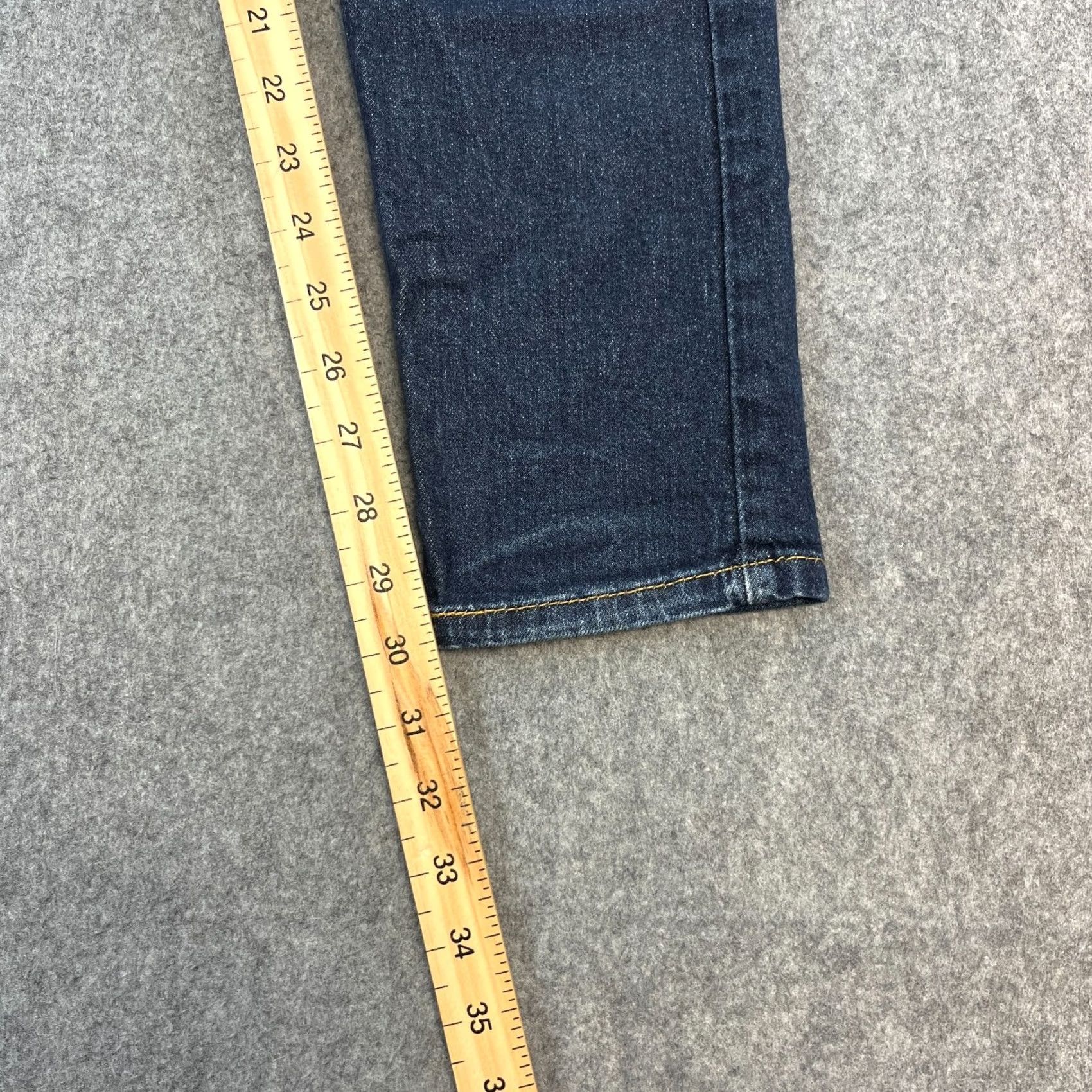 Levi's Levi's 512 Jeans Slim Skinny 30 32 Dark Wash Blue Stretch Denim Jeans Mens Slim Fit Regular Size 30 Size US 30 / EU 46 - 4 Thumbnail