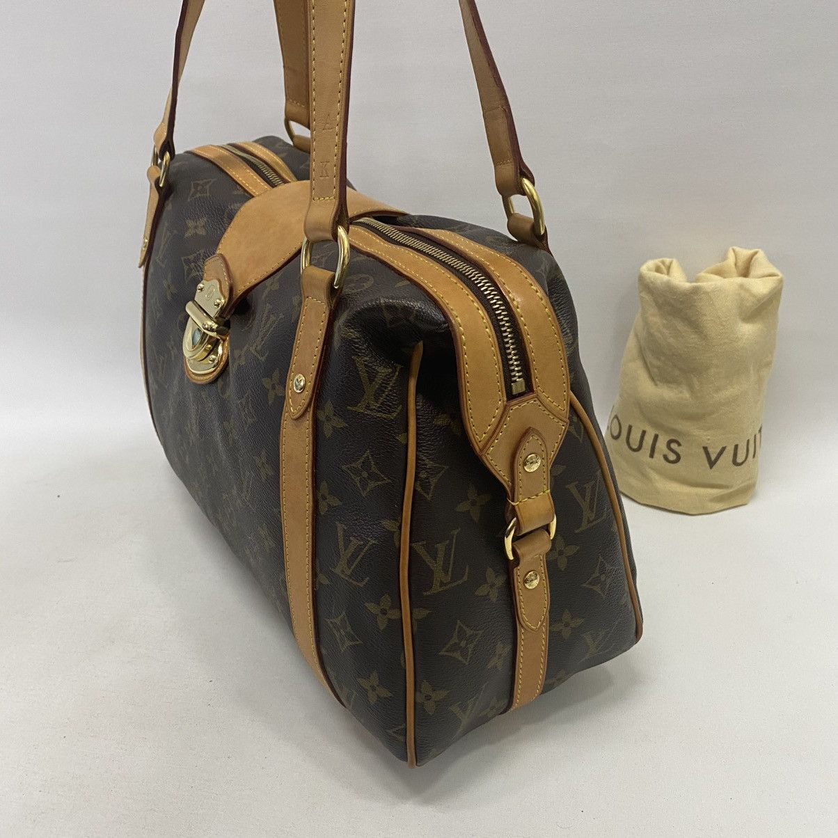 Louis Vuitton AUTHENTIC LOUIS VUITTON MONOGRAM STRESA PM TOTE BAG Size ONE SIZE - 6 Thumbnail