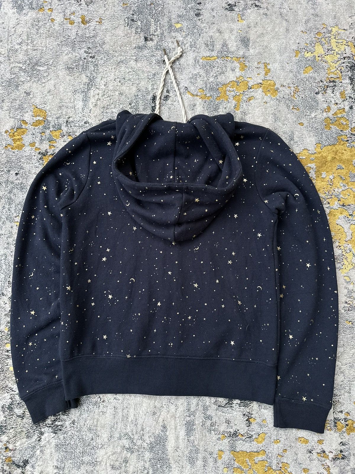 20471120 MOON AND STARS GLITTER ZIP HOODIE IFSIXWASNINE LGB STYLE Size S / US 4 / IT 40 - 7 Thumbnail