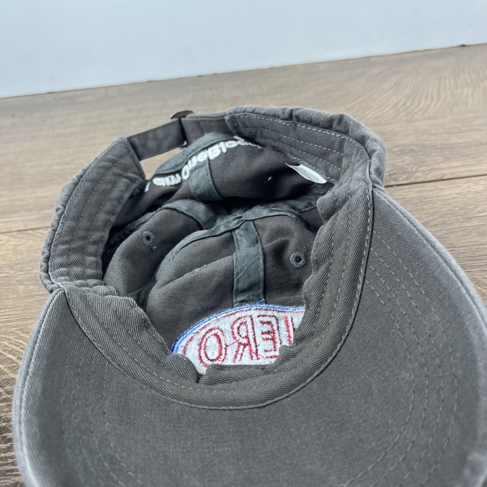 Other Hero Hat Hero Gray Ball Cap Hat Gray Adjustable Hat Gray Adu Size ONE SIZE - 13 Thumbnail