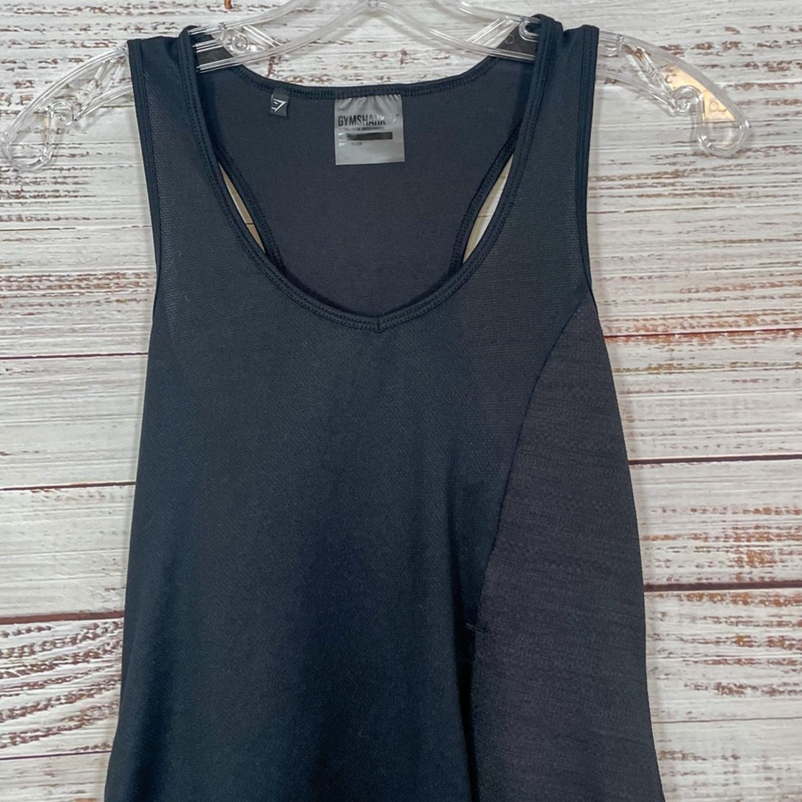 Gymshark Gymshark Black Racerback Training Tank, EUC, Size XS Size XS / US 0-2 / IT 36-38 - 2 Thumbnail