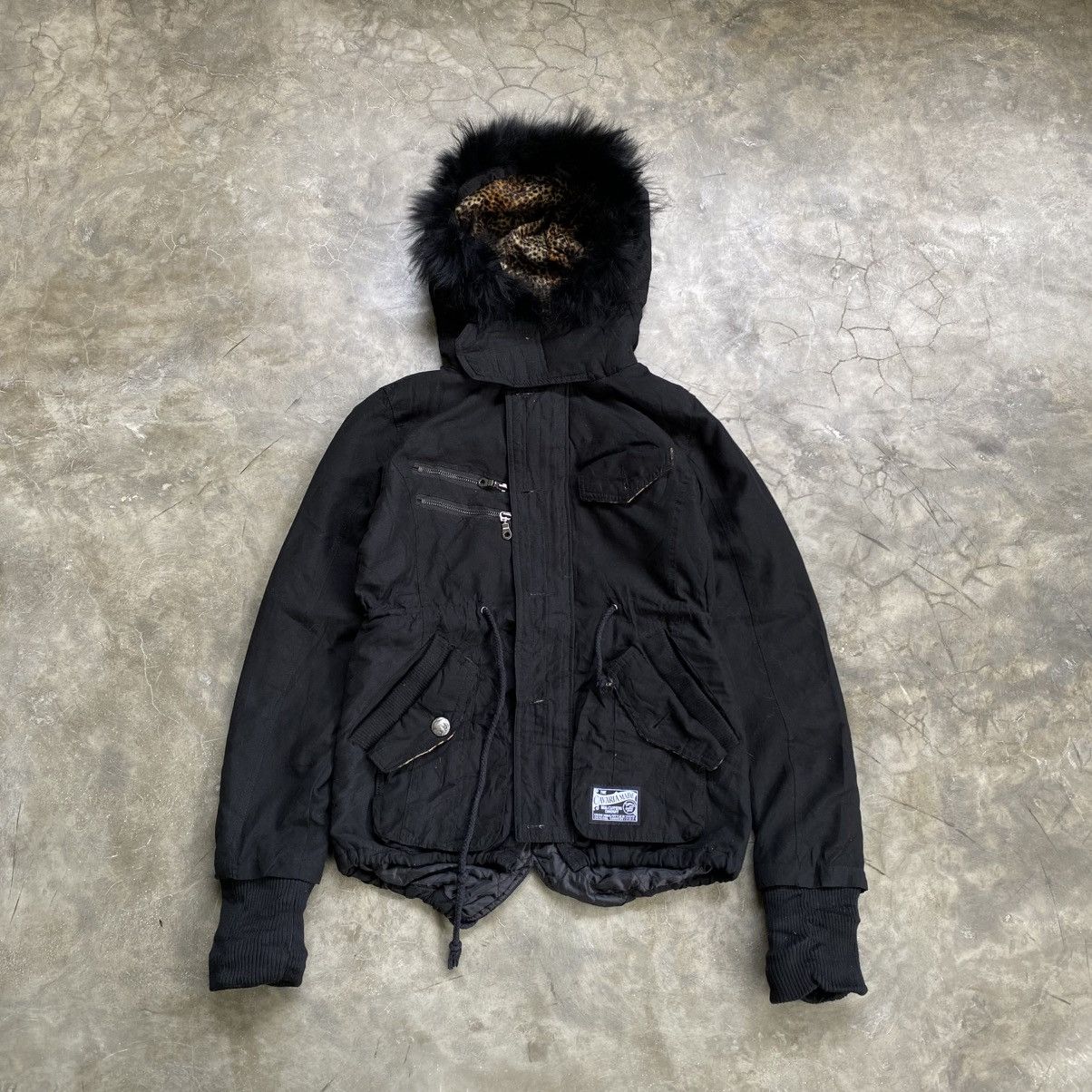 14th Addiction 2000s Cavaria Vkei Style Fur Parka Jacket Size US M / EU 48-50 / 2 - 1 Thumbnail