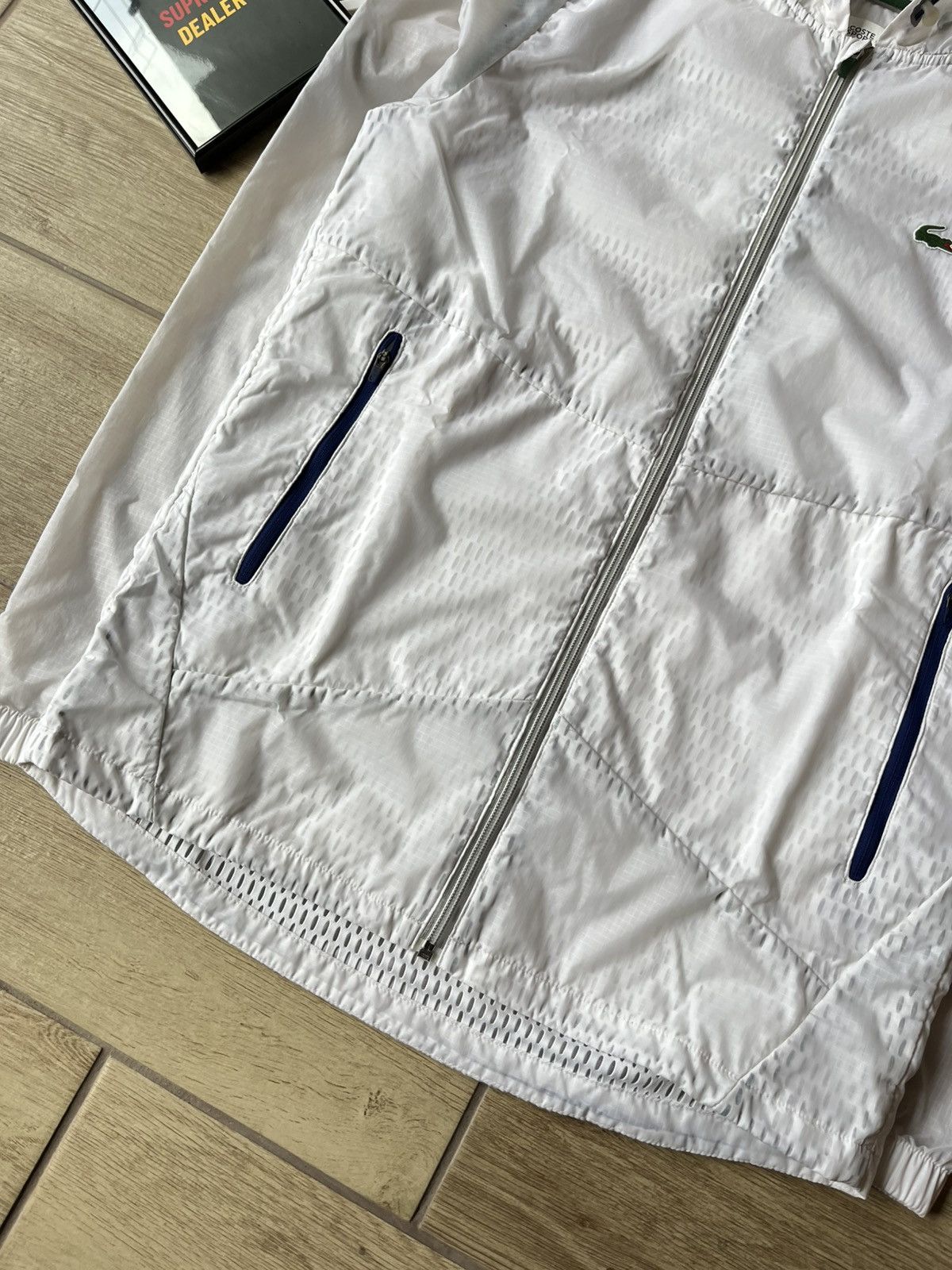 Designer × Lacoste Lacoste Sport Roland Garros Training Reflective Jacket Size US M / EU 48-50 / 2 - 7 Thumbnail