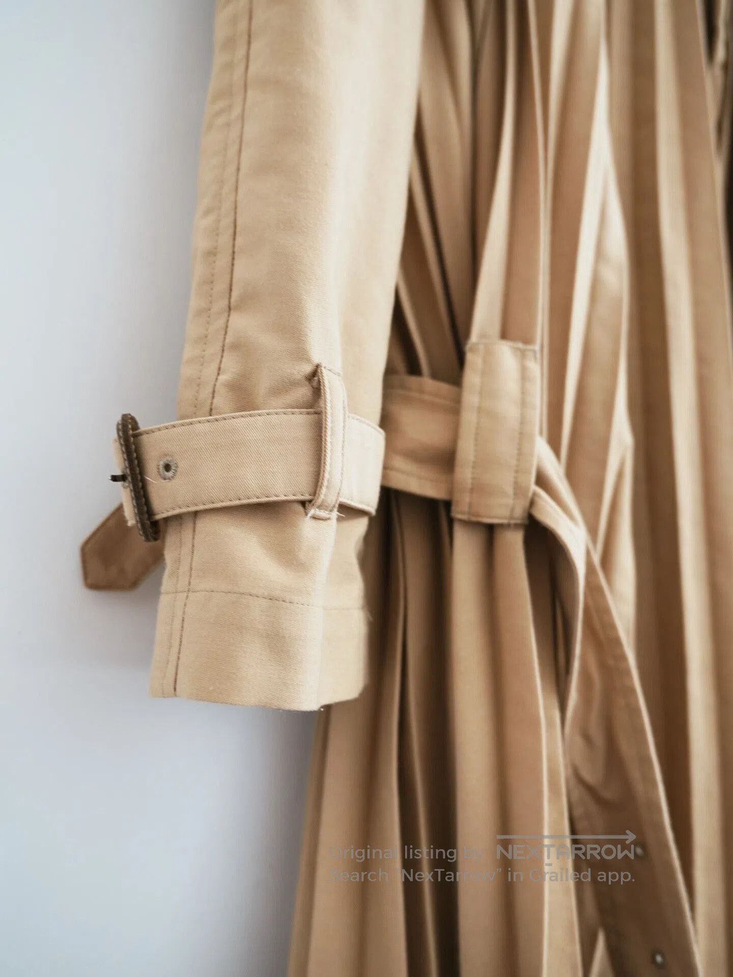 Junya Watanabe Junya Watanabe Pleated Trench Coat. Size S / US 4 / IT 40 - 6 Thumbnail