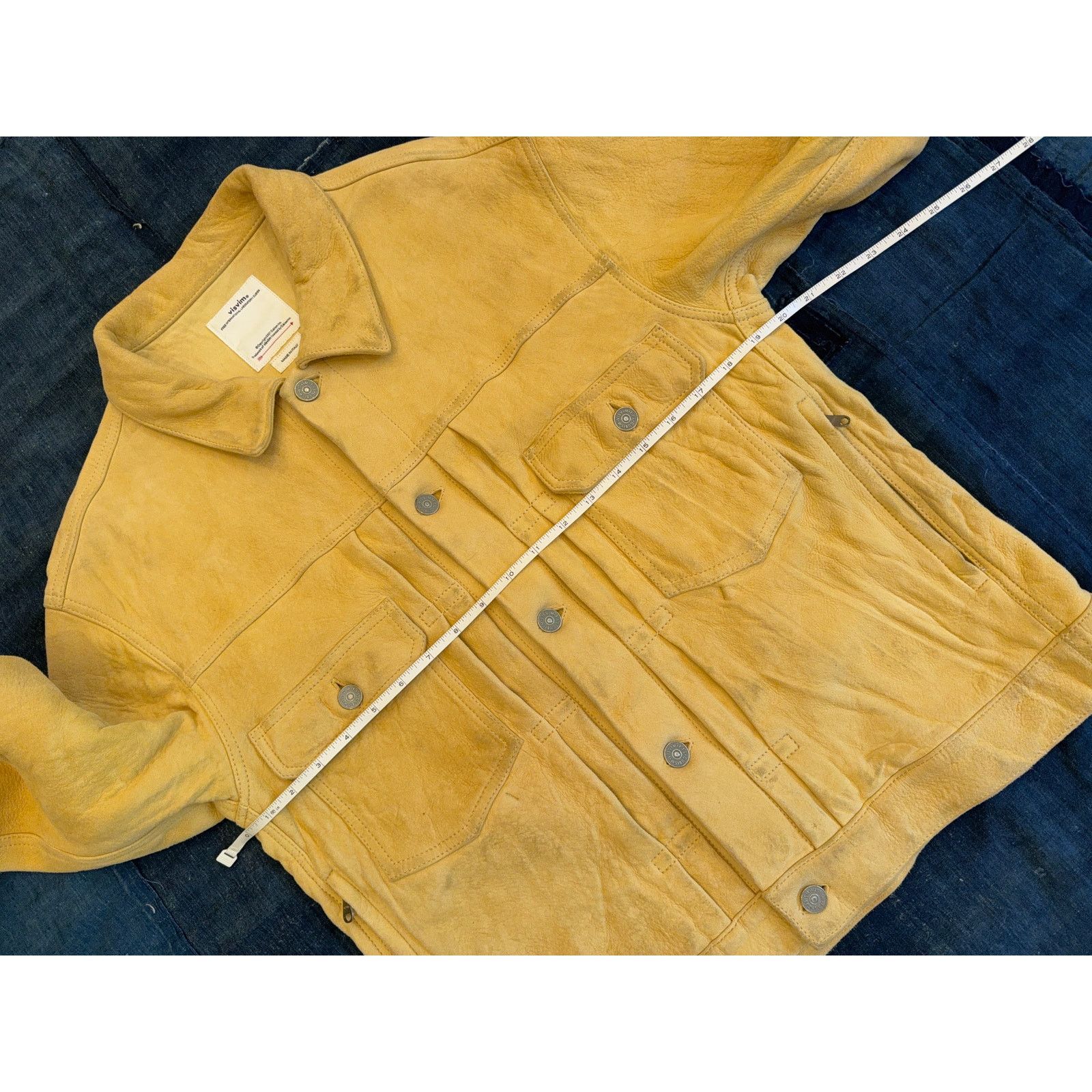 Visvim $7,000+ Visvim 2024 Lamb Suede 101 IT Jacket - 3 - Yellow Size US L / EU 52-54 / 3 - 14 Thumbnail