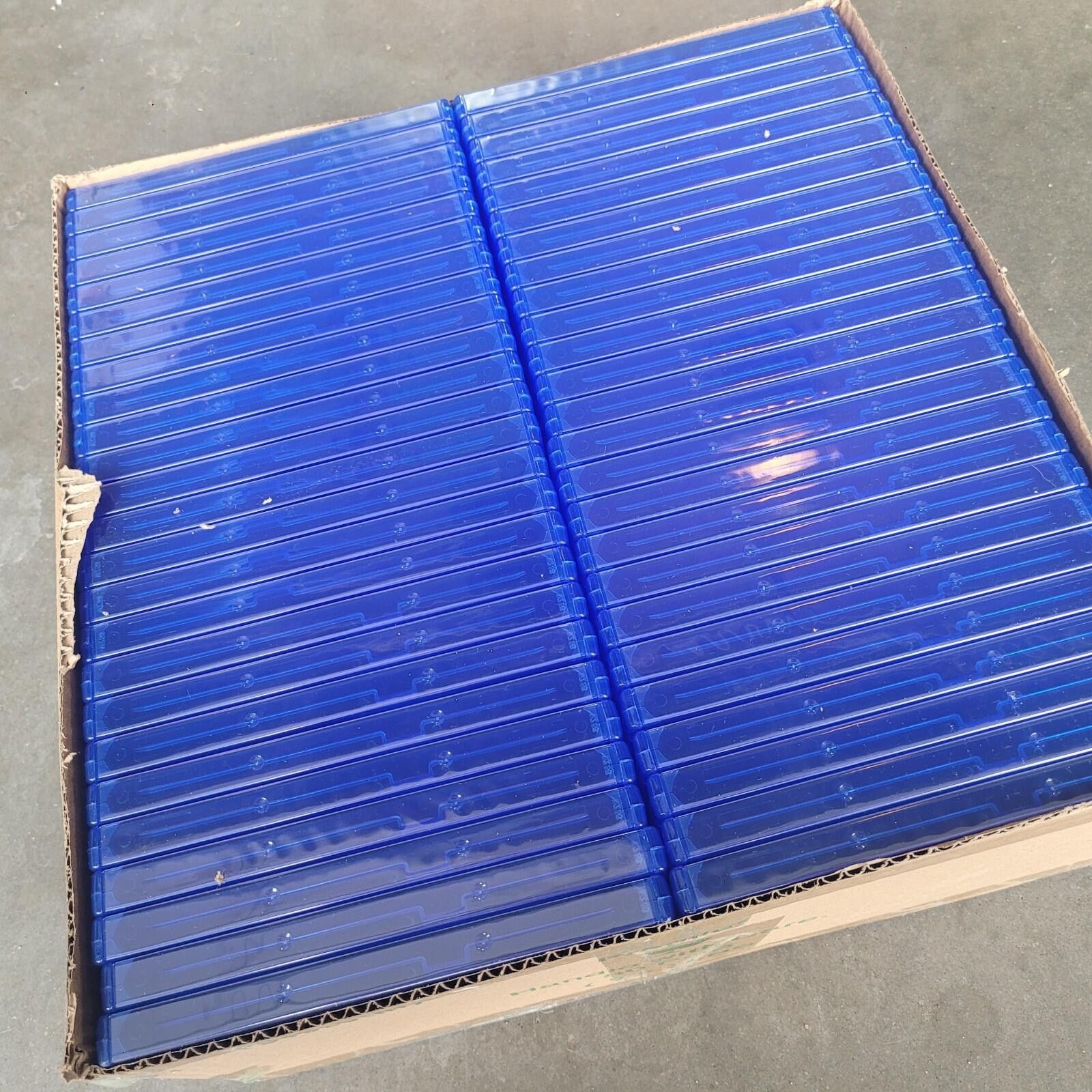 The Unbranded Brand Lot of 50 PS4 / PS5 Game Case Replacement Clear Blue Size ONE SIZE - 2 Thumbnail