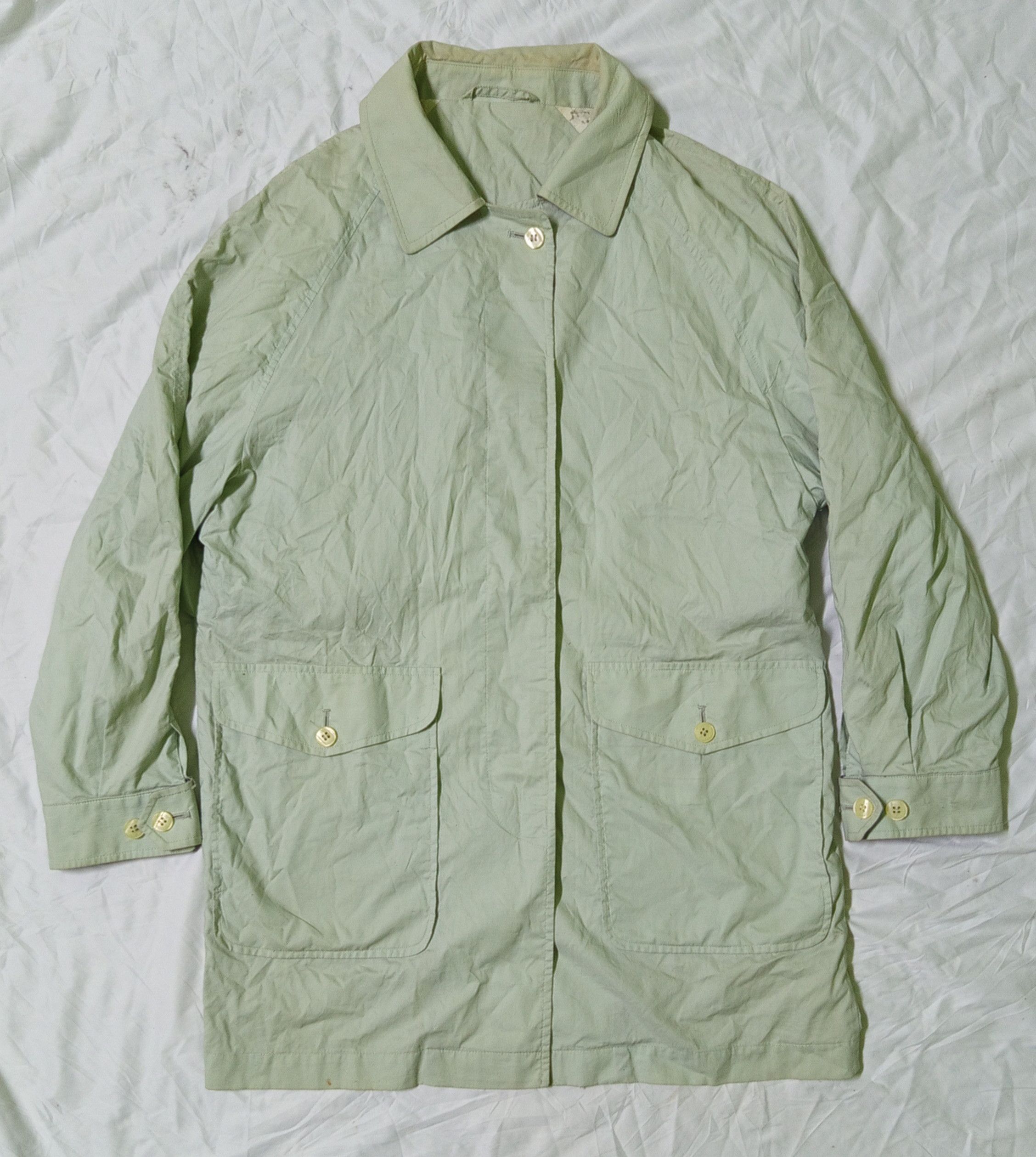 Burberry Vintage Burberry Car Coat from Year 1960 - 1999 Size US L / EU 52-54 / 3 - 1 Thumbnail