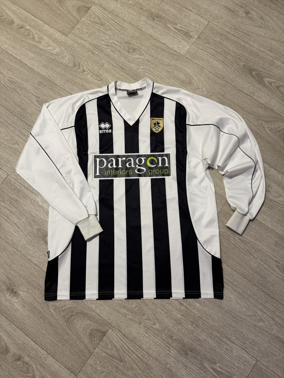 Vintage Vintage Errea Notts County 2005/06 Long Sleeve Soccer jersey Size US XXL / EU 58 / 5 - 1 Thumbnail