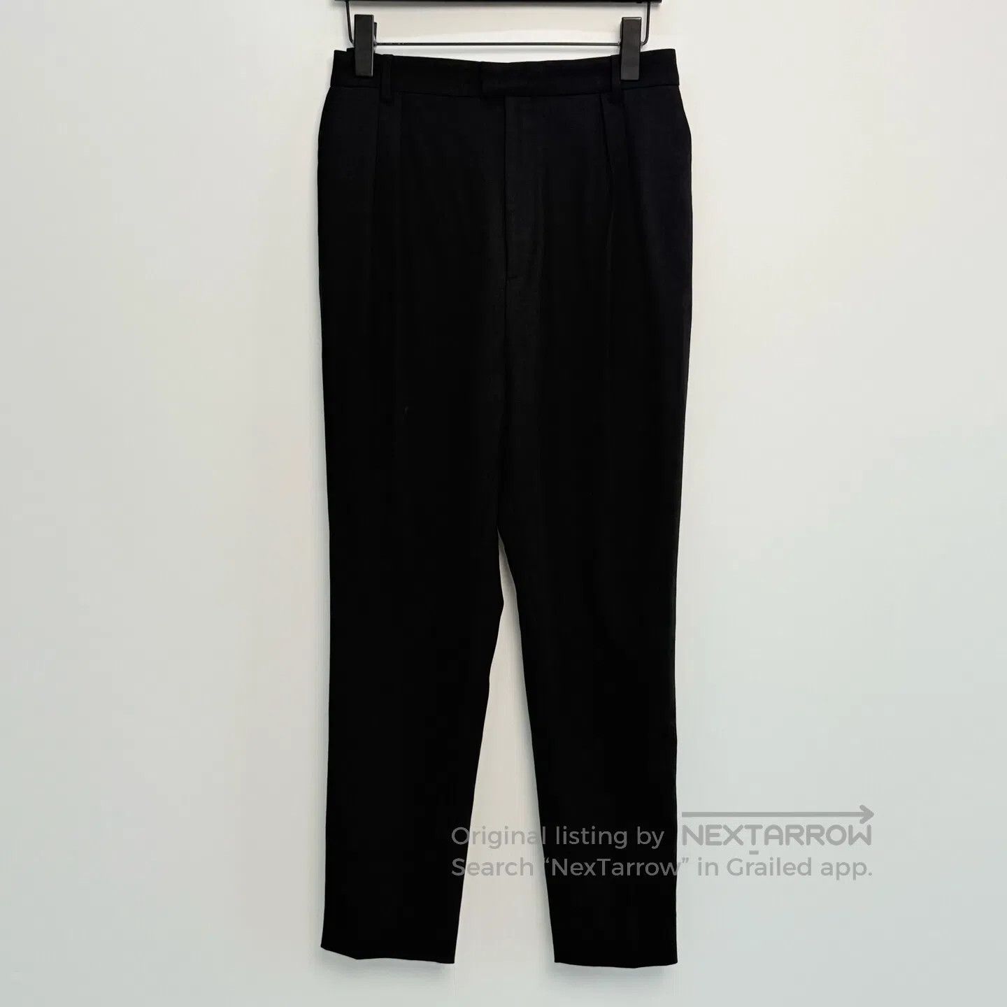 Celine Celine Slim Wool Tapered Trousers| Size US 36 / EU 52 - 1 Thumbnail
