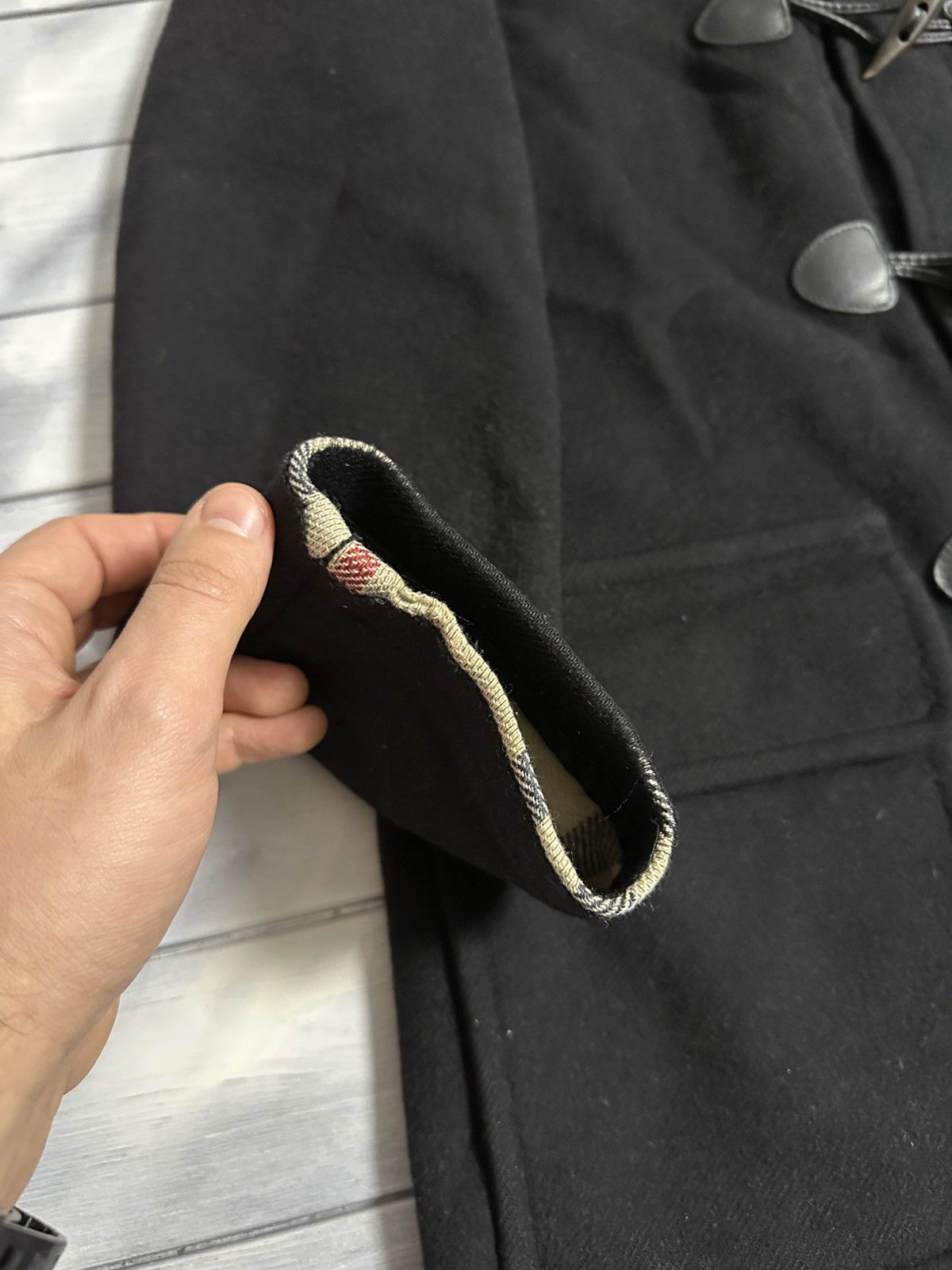 Burberry Rare Luxury Burberry Brit Coat Nova Check 100% Wool Size 8. Size S / US 4 / IT 40 - 14 Thumbnail