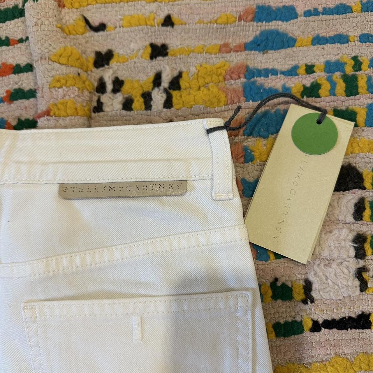 Stella McCartney Vintage Stella McCartney white flare jeans Size 26" / US 2 / IT 38 - 3 Thumbnail
