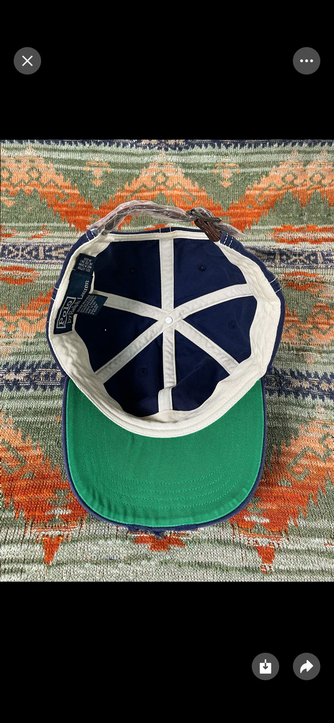 Polo Ralph Lauren Polo Ralph Lauren Pony Thick Baseball Cap Hat Size ONE SIZE - 7 Thumbnail