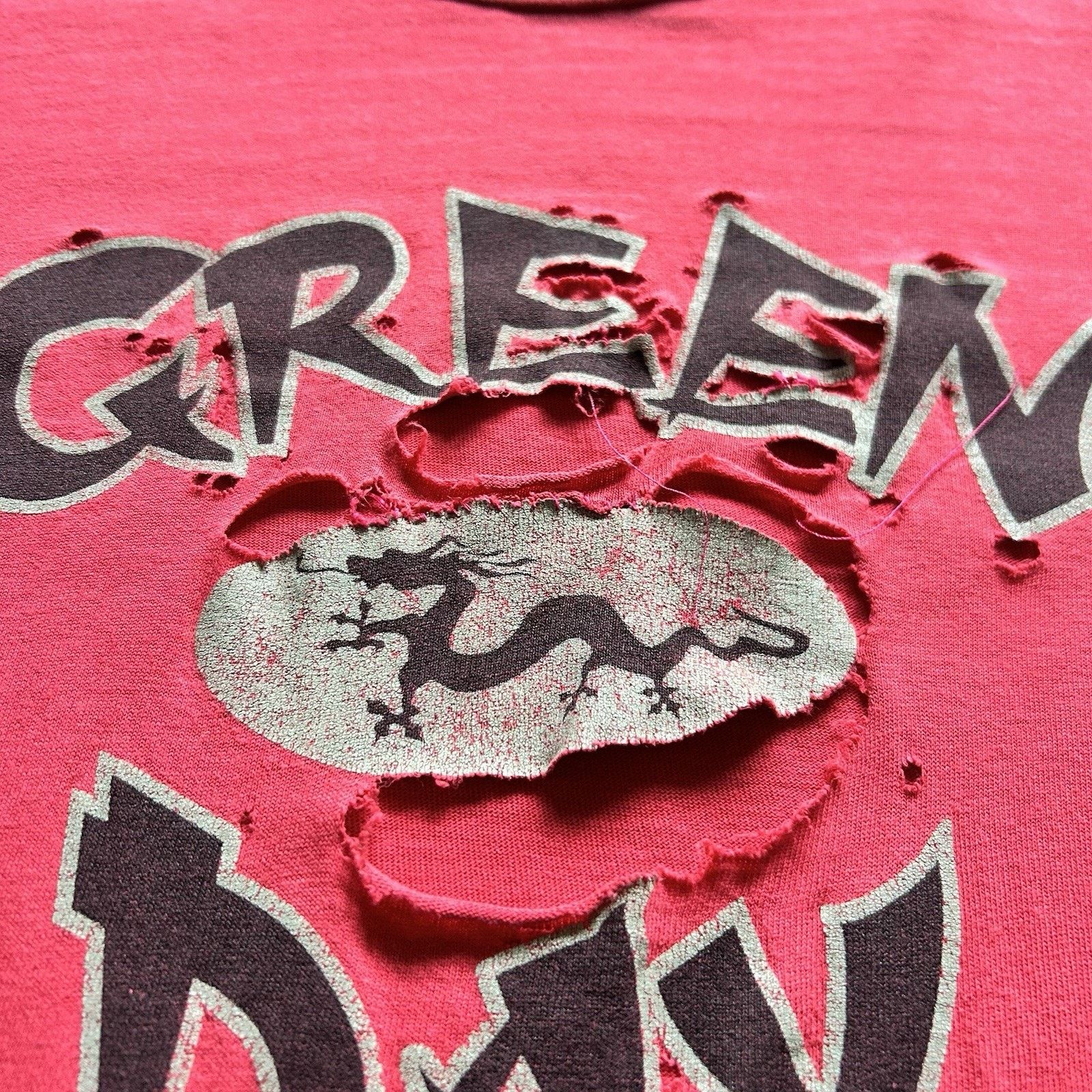 Band Tees Vintage Green Day T Shirt Large Hanes 2000 Y2K Distressed Size US L / EU 52-54 / 3 - 4 Thumbnail