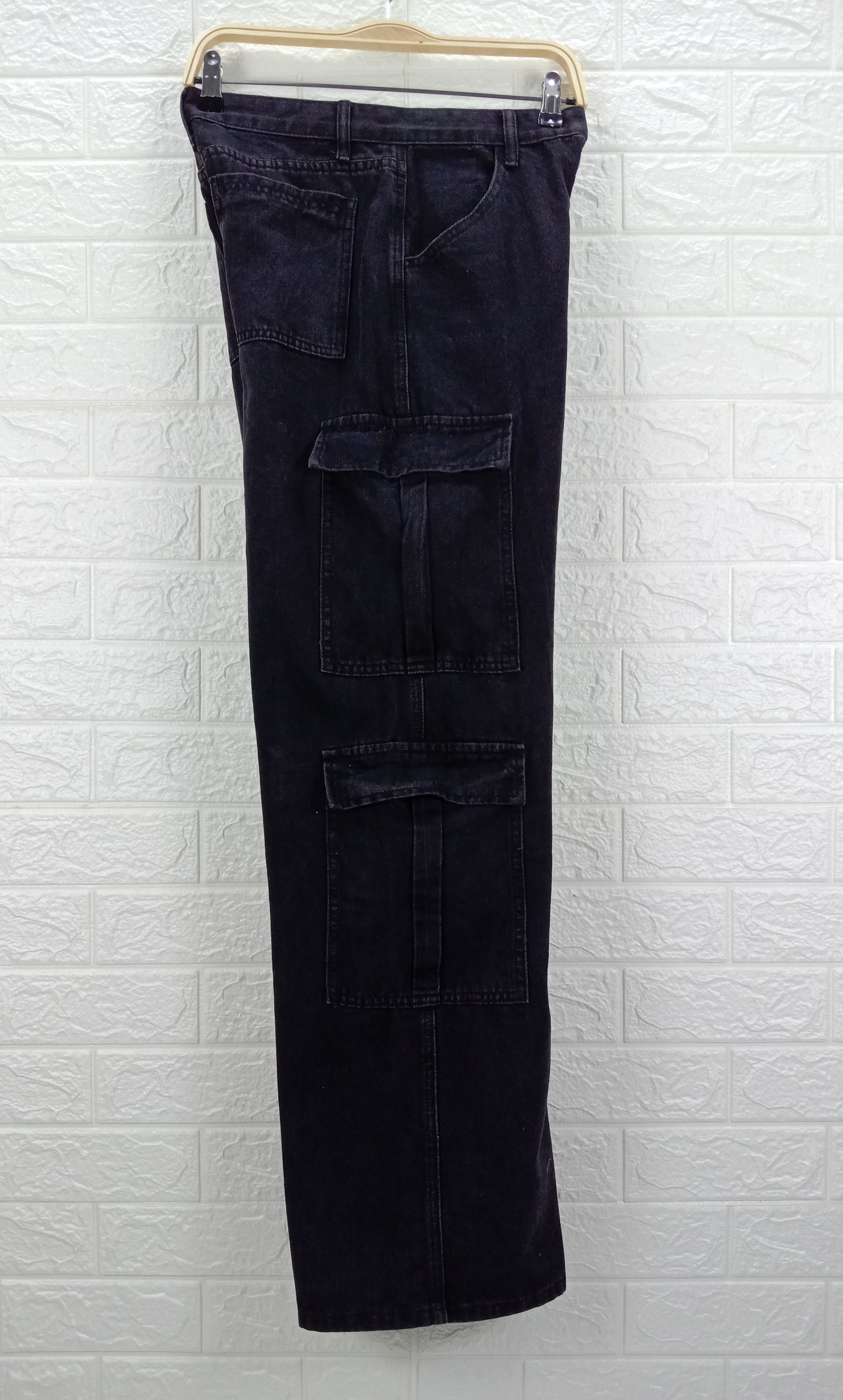 Japanese Brand Vintage Japanese Baggy Cargo Multi Pocket Seditionaries Pant Size US 29 - 9 Thumbnail