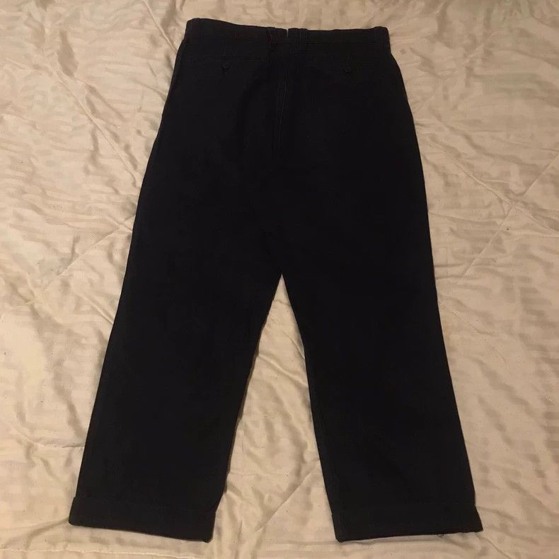 Junya Watanabe Junya watanabe SizeM Black workwear casual cloth pants Size US 29 - 2 Thumbnail