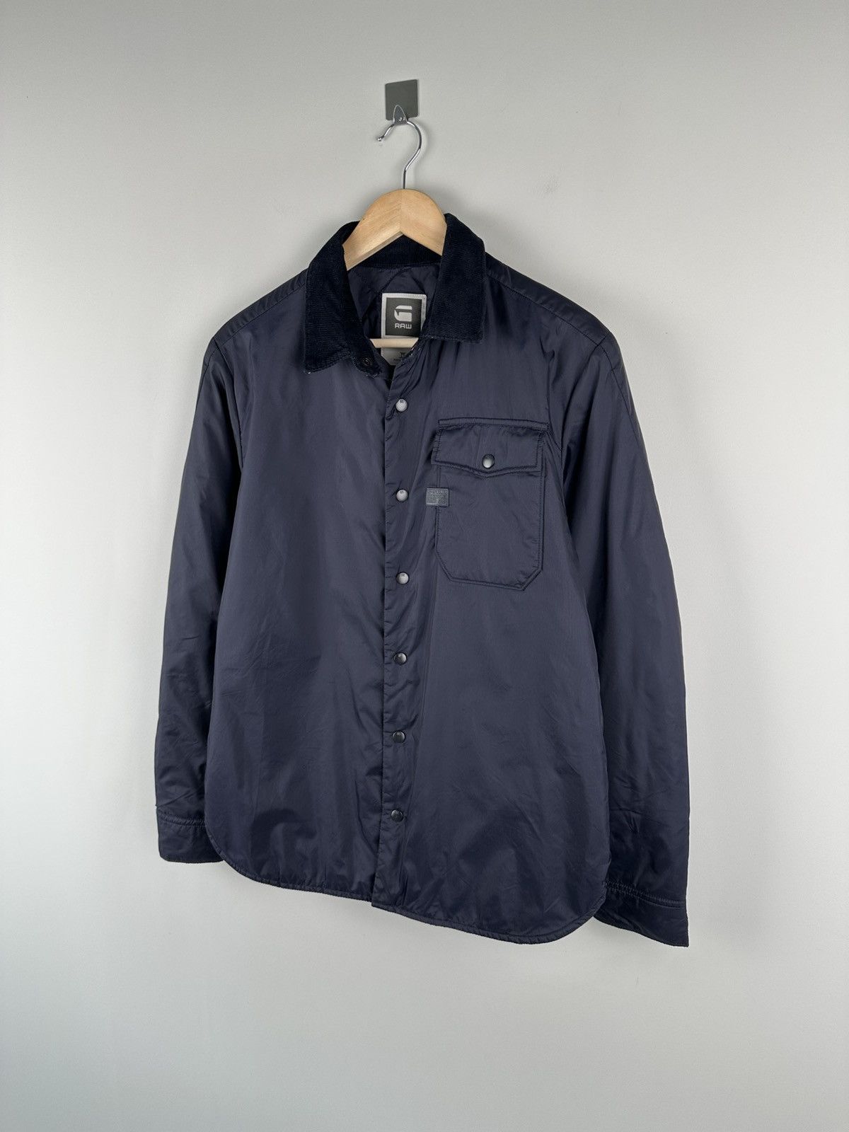 G-Star G star Raw Davin Padded Overshirt Jacket Size US L / EU 52-54 / 3 - 5 Thumbnail