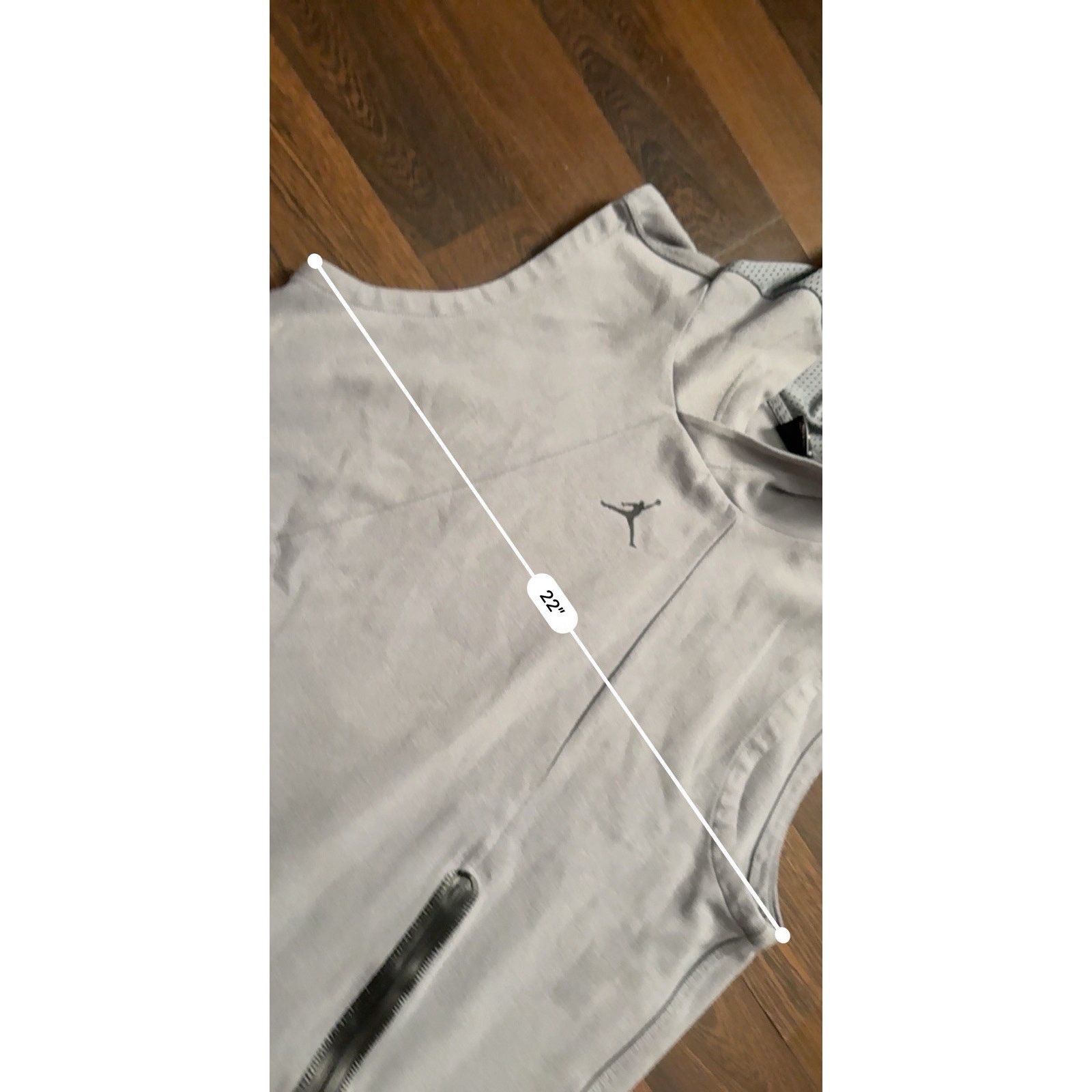 Nike Rare NIKE AIR JORDAN Jogging Suit SLEEVELESS JUMPMAN Sz L Size US L / EU 52-54 / 3 - 18 Thumbnail