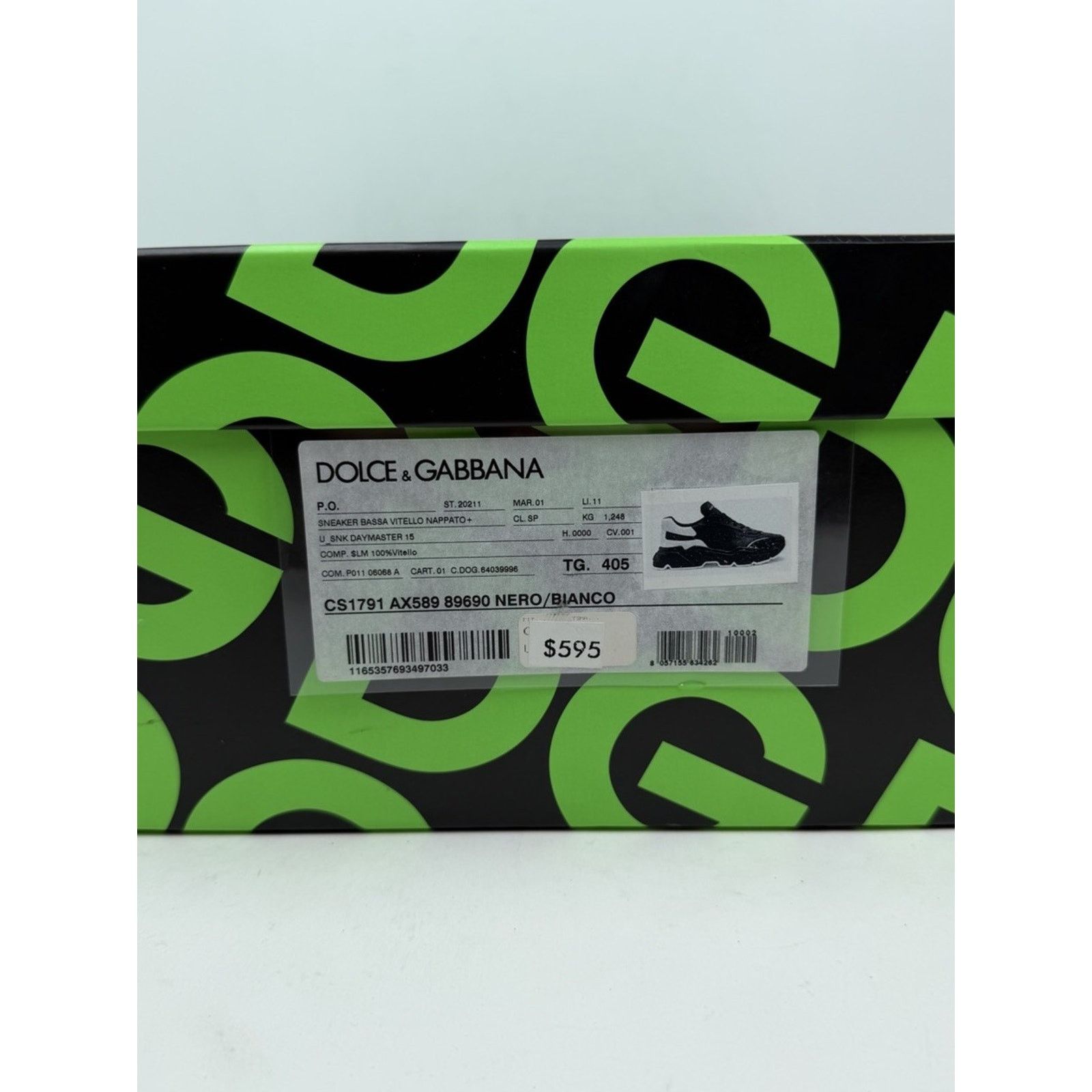Dolce & Gabbana Size 6.5UK/7.5US - Dolce & Gabbana Daymaster Black Size US 7.5 / EU 40-41 - 11 Thumbnail