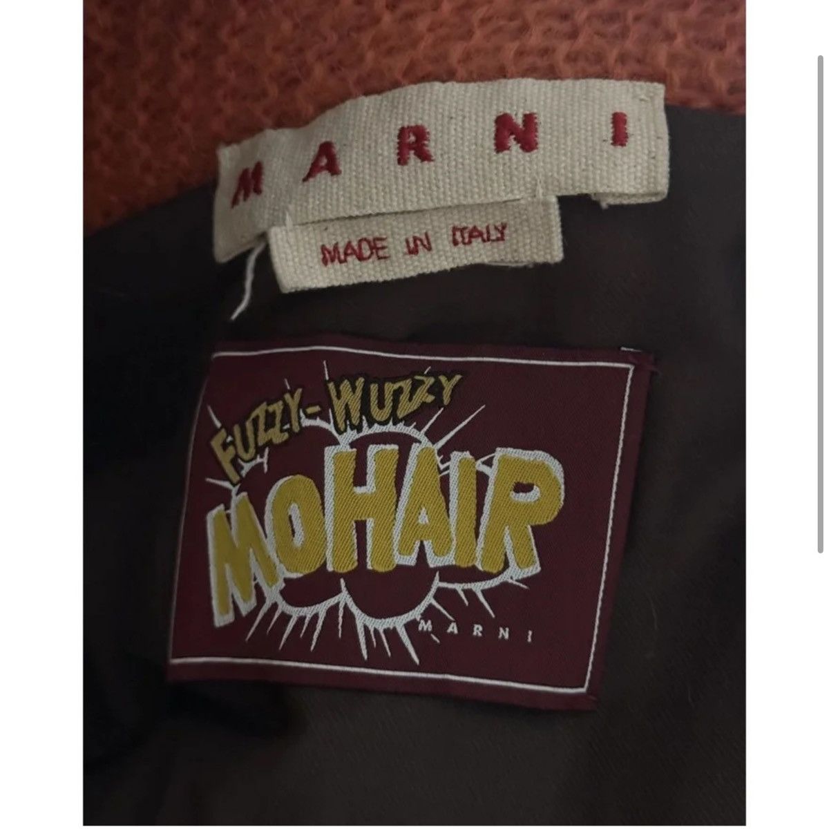 Marni Marni “Fuzzy” Mohair Jacket Size US M / EU 48-50 / 2 - 4 Thumbnail