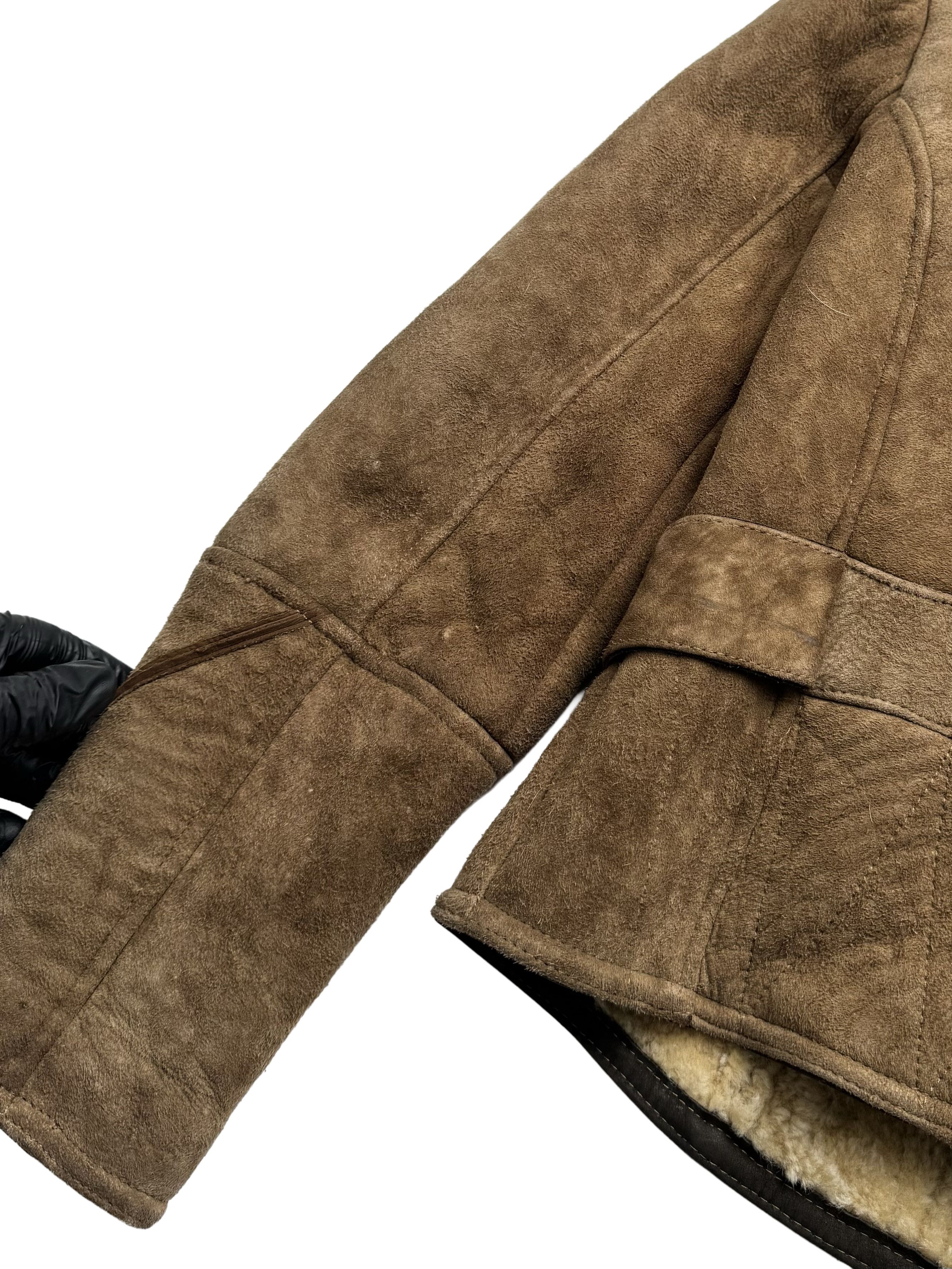 Diesel Diesel Vintage Real Shearling Cropped Jacket Size S / US 4 / IT 40 - 20 Thumbnail