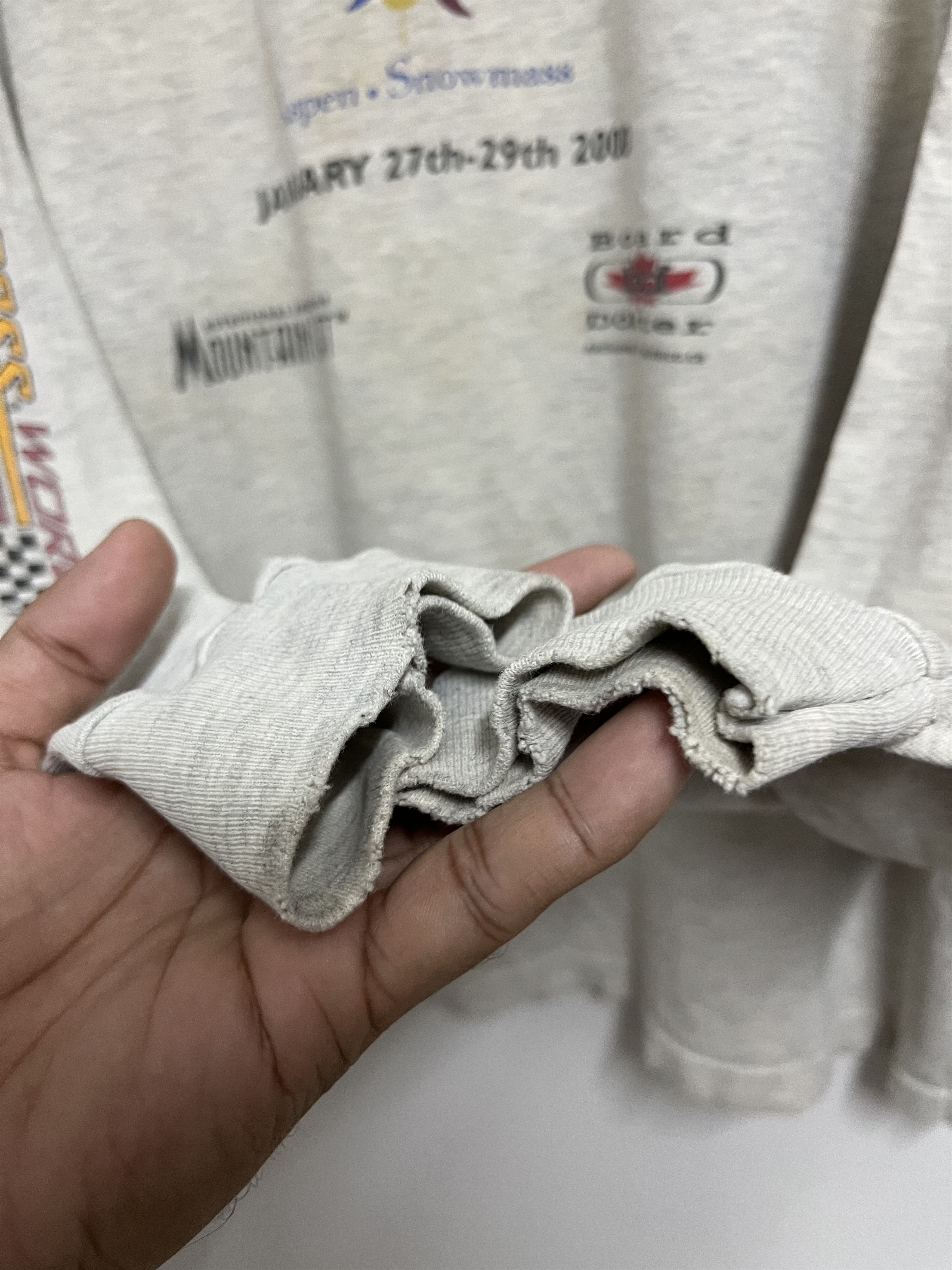 Swatch 🔥 Y2K Distressed BOARDERCROSS WORLD TOUR By Big Star Size US L / EU 52-54 / 3 - 6 Thumbnail