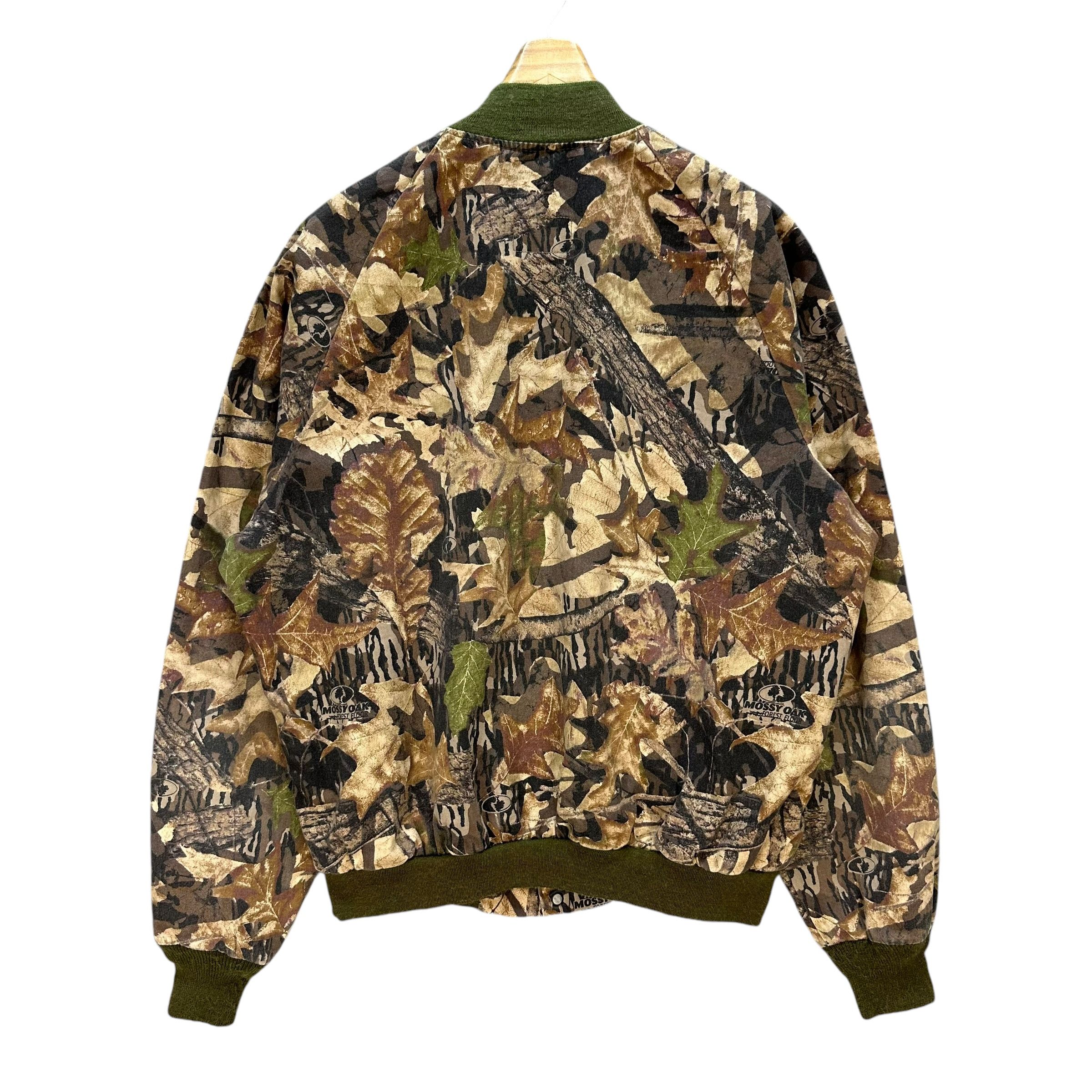 Mossy Oaks 80s MOSSY OAKS Made in Usa Real Tree Bomber Jacket #A68-1638 Size US XL / EU 56 / 4 - 12 Thumbnail