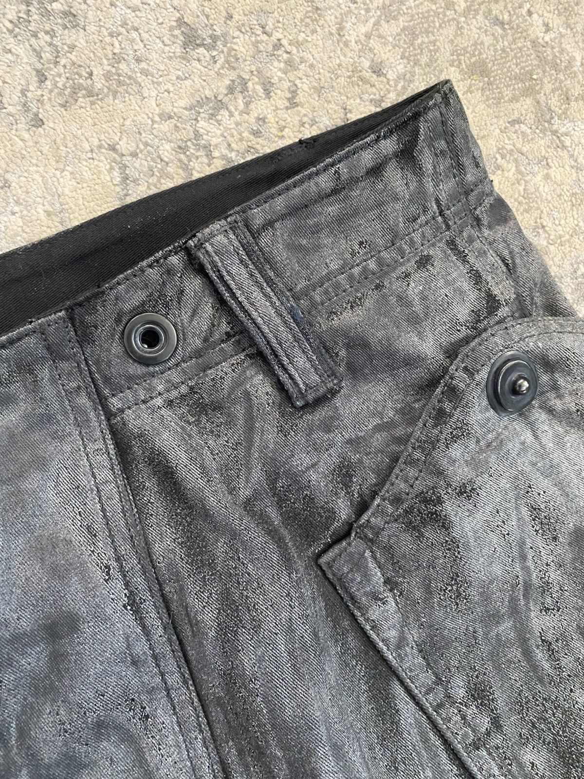 SIVA Wax Coated Oversized Shorts Size US 34 / EU 50 - 3 Thumbnail