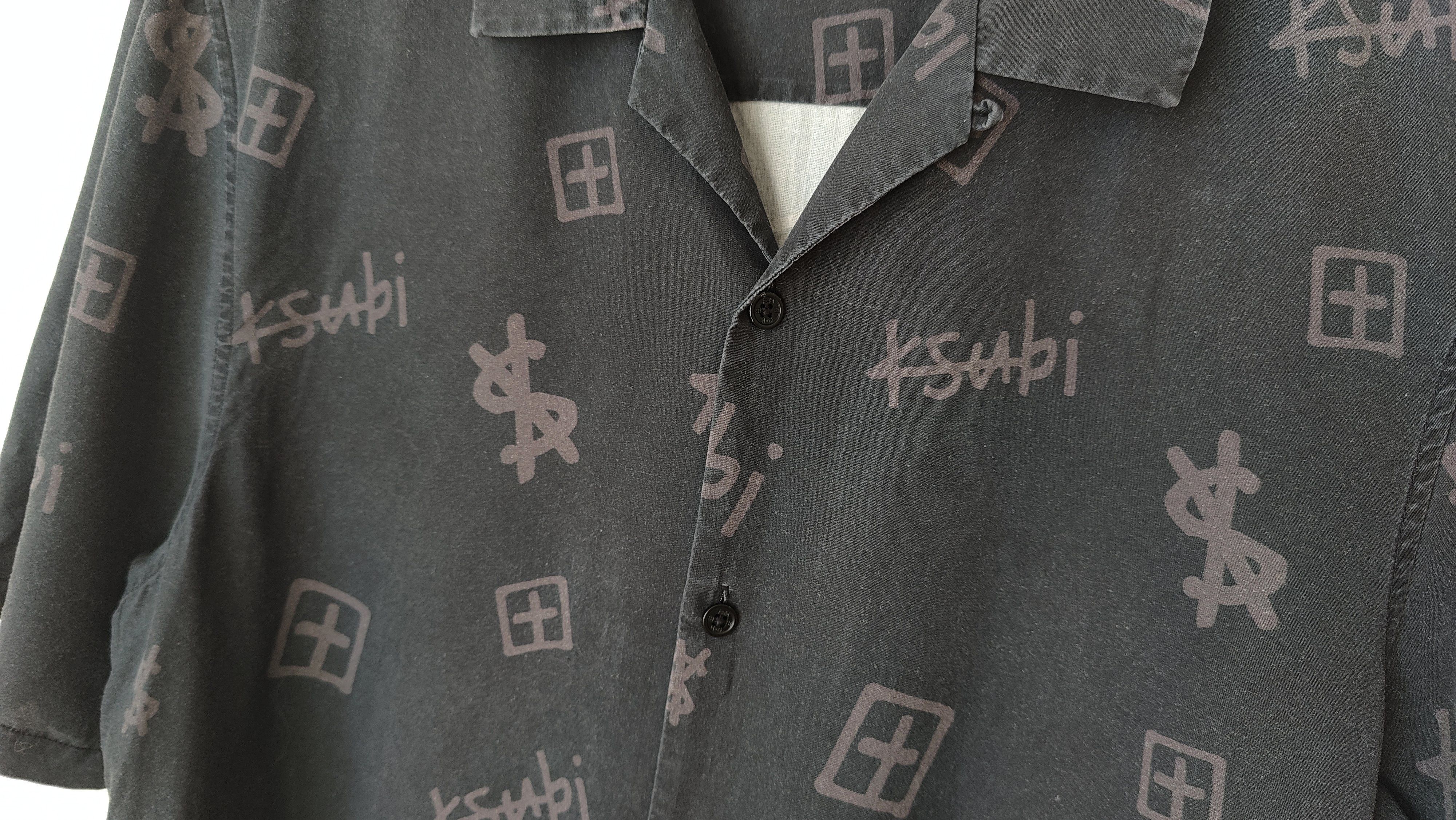 Ksubi Ksubi Logo Box Resort Short Sleeve Button Tencel Shirt Size US M / EU 48-50 / 2 - 6 Thumbnail