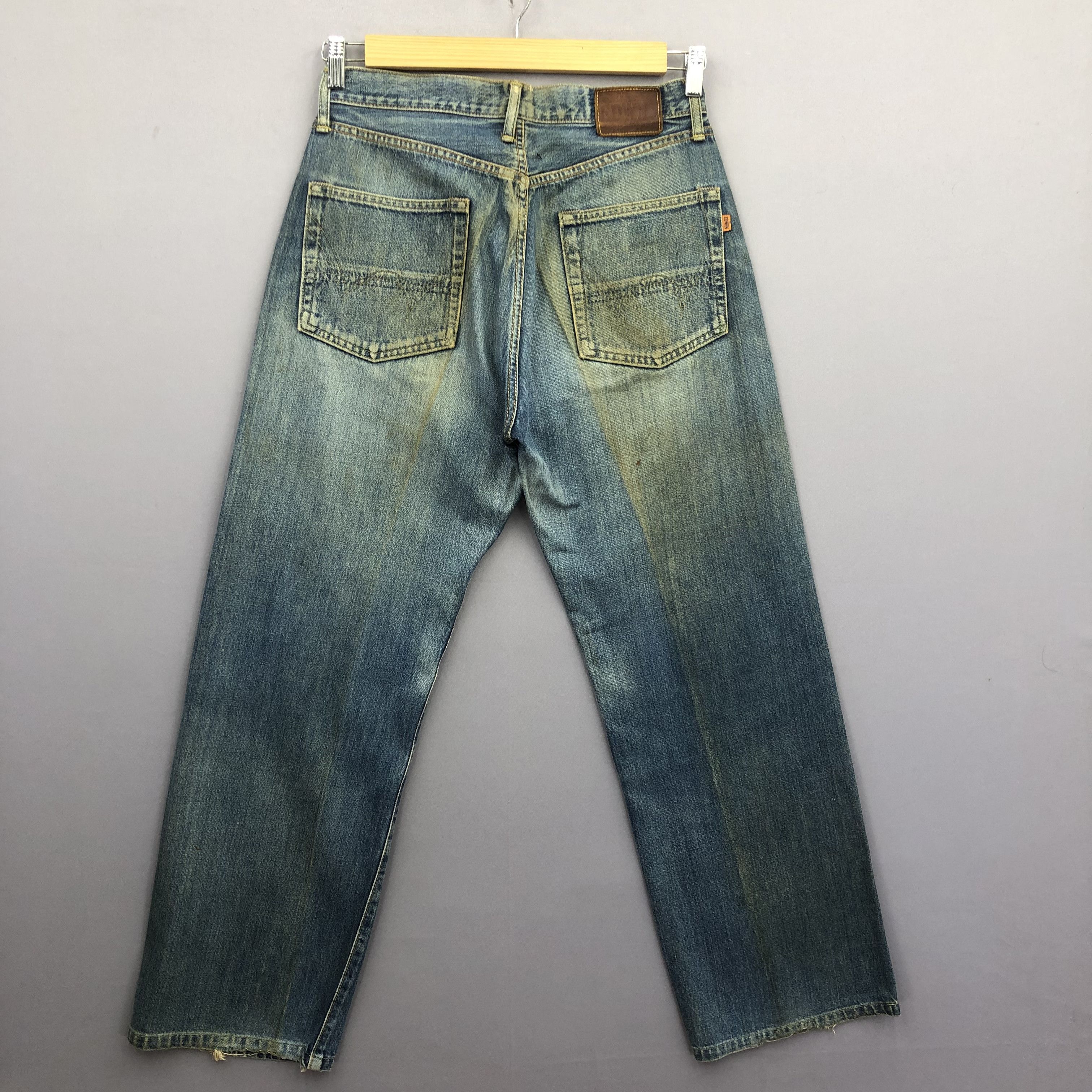 Edwin Vintage Rusty Edwin Redline Japanese Selvedge Jeans Denim Size US 30 / EU 46 - 2 Thumbnail