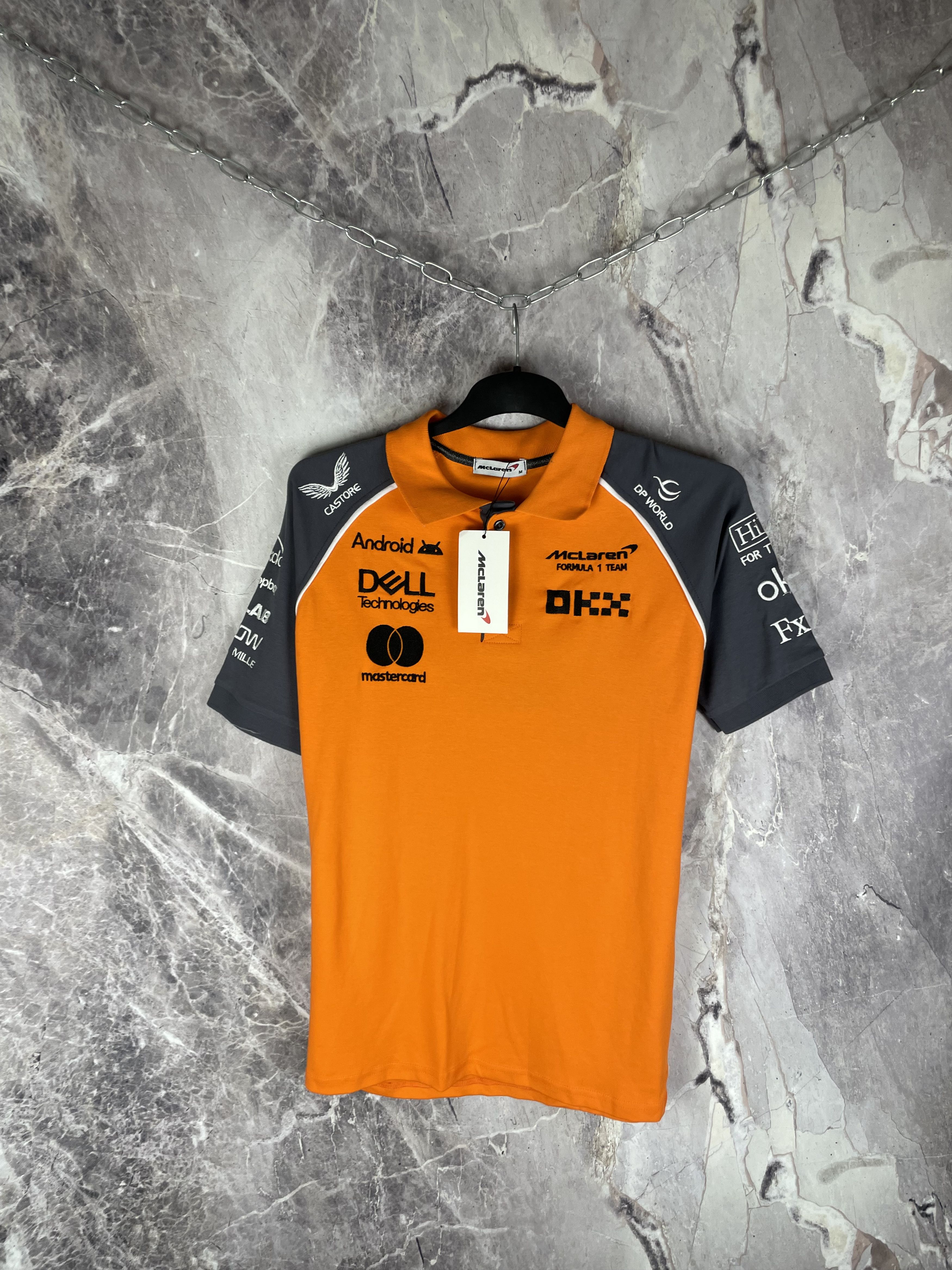 Formula 1 Vintage Polo Team McLaren Mobile Racing F1 Size US M / EU 48-50 / 2 - 2 Thumbnail
