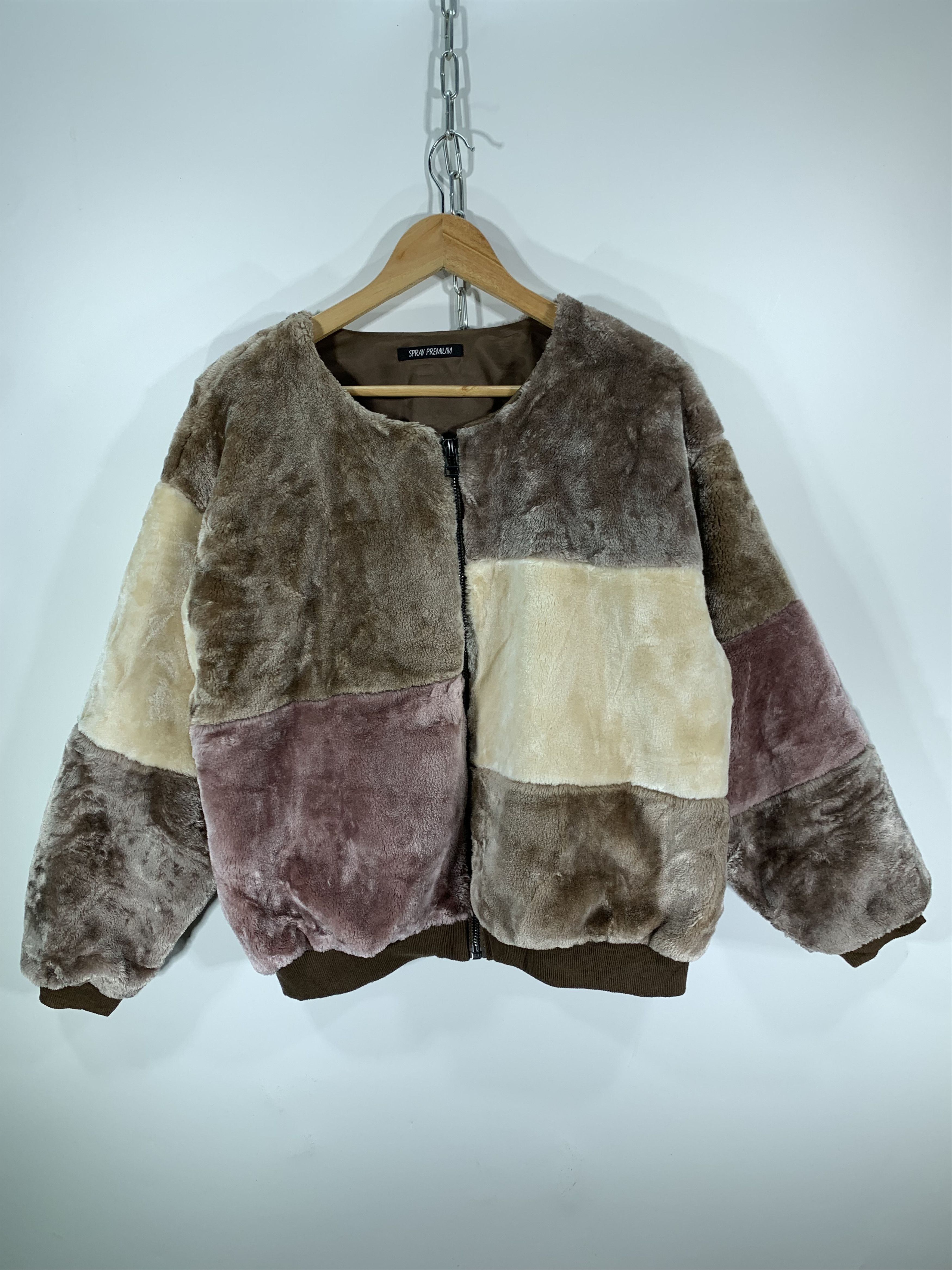 Japanese Brand Pile Fleece Block Color Size US M / EU 48-50 / 2 - 1 Thumbnail