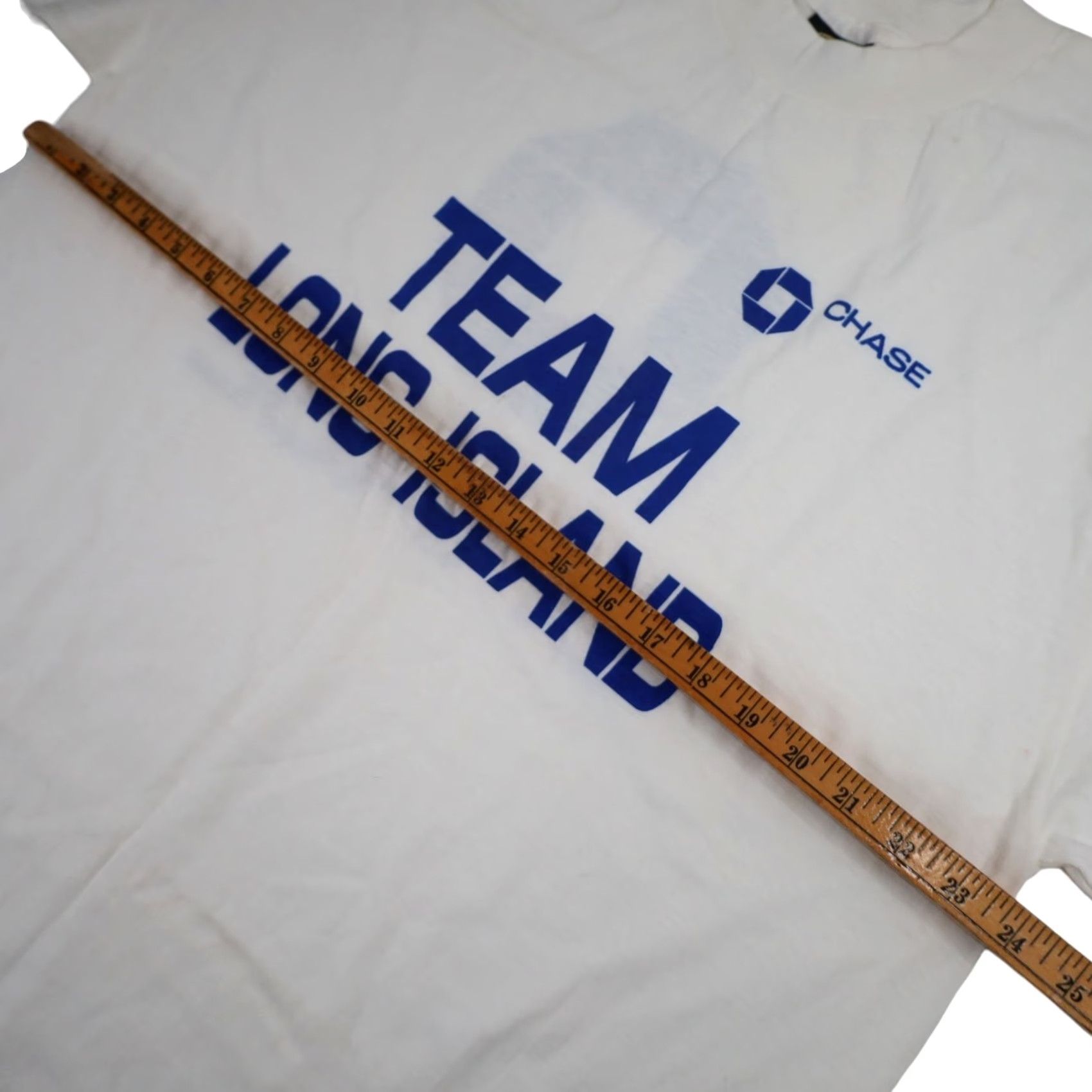 Vintage VINTAGE Chase Team Long Island Mens XL T-Shirt White Size US XL / EU 56 / 4 - 4 Thumbnail