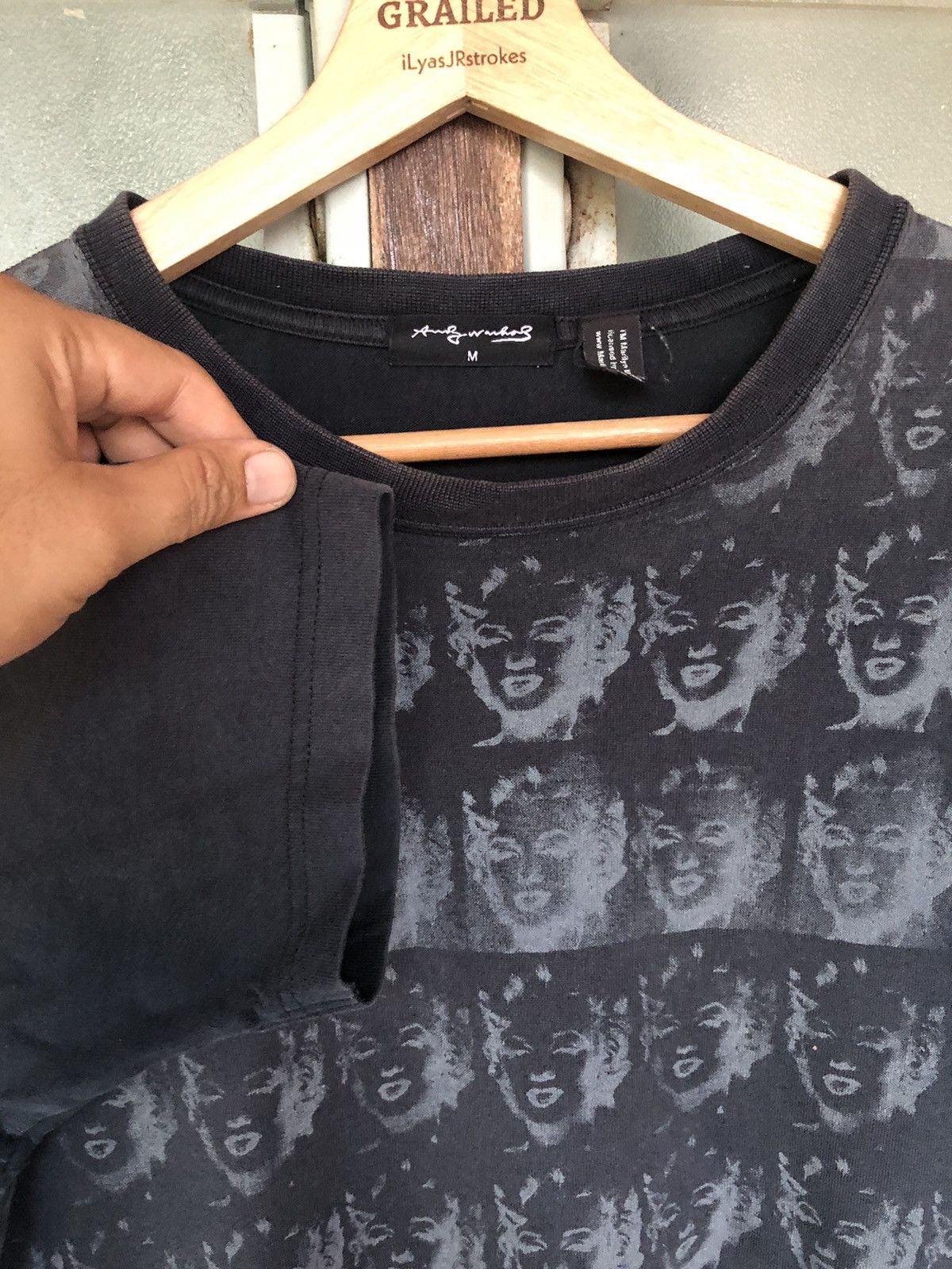 Andy Warhol Vintage Marilyn Monroe Overprint Andy Warhol Shirt Tee Size US M / EU 48-50 / 2 - 7 Thumbnail