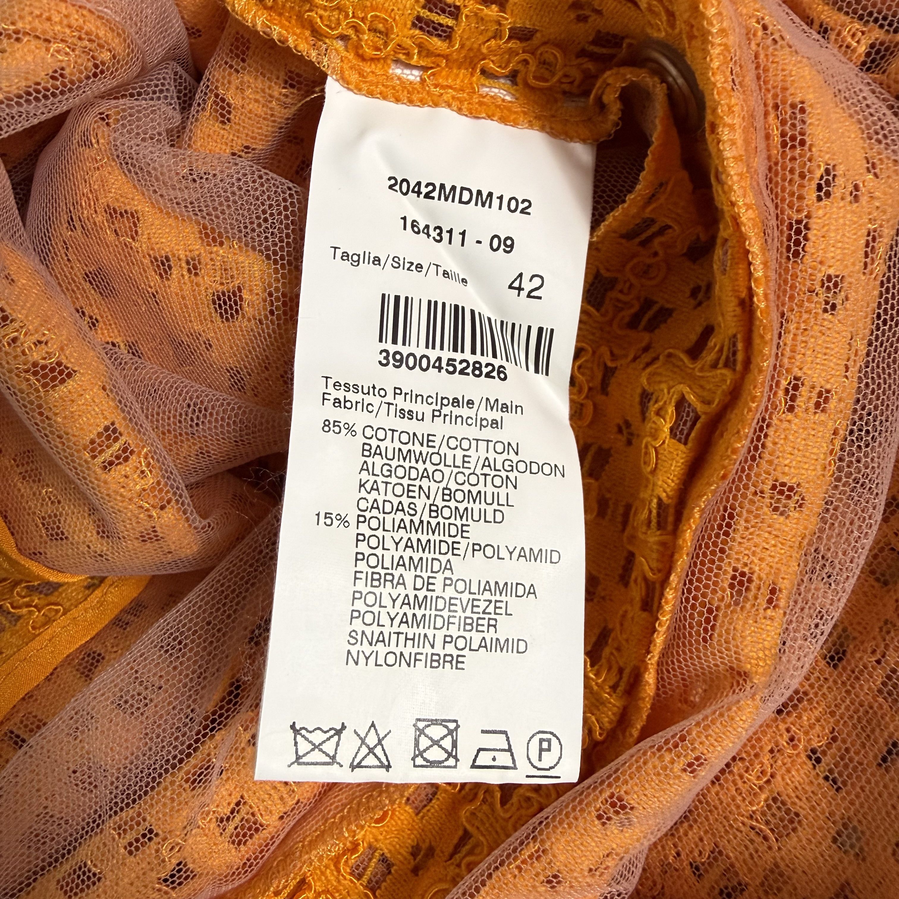 MSGM 🔥RARE🔥MSGM Milano Spell Out Sheer T-shirt Size M / US 6-8 / IT 42-44 - 8 Thumbnail