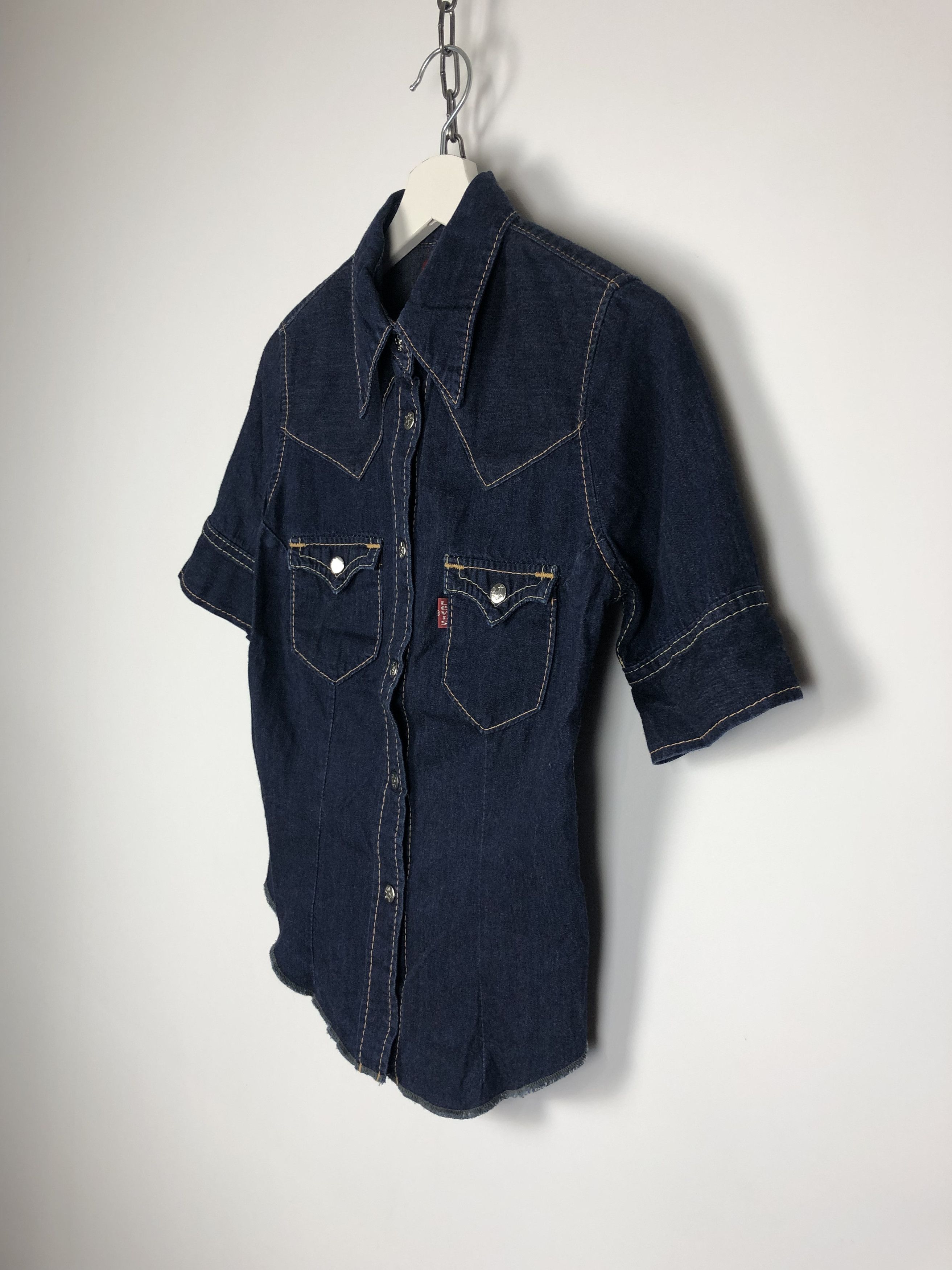 Japanese Brand Levis Type 1 Jeans Denim Shirt Blue size S Size S / US 4 / IT 40 - 6 Thumbnail