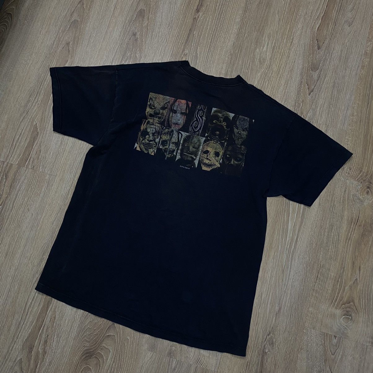 Slipknot Vintage Faded Slipknot 2000 T-Shirt Size US XL / EU 56 / 4 - 5 Thumbnail
