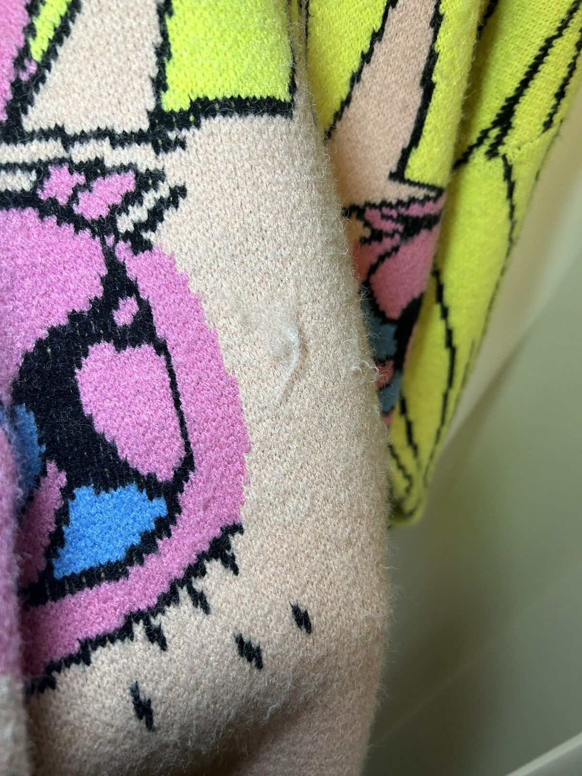 Anime Vintage Sailor moon mohair knit sweater Size US L / EU 52-54 / 3 - 15 Thumbnail