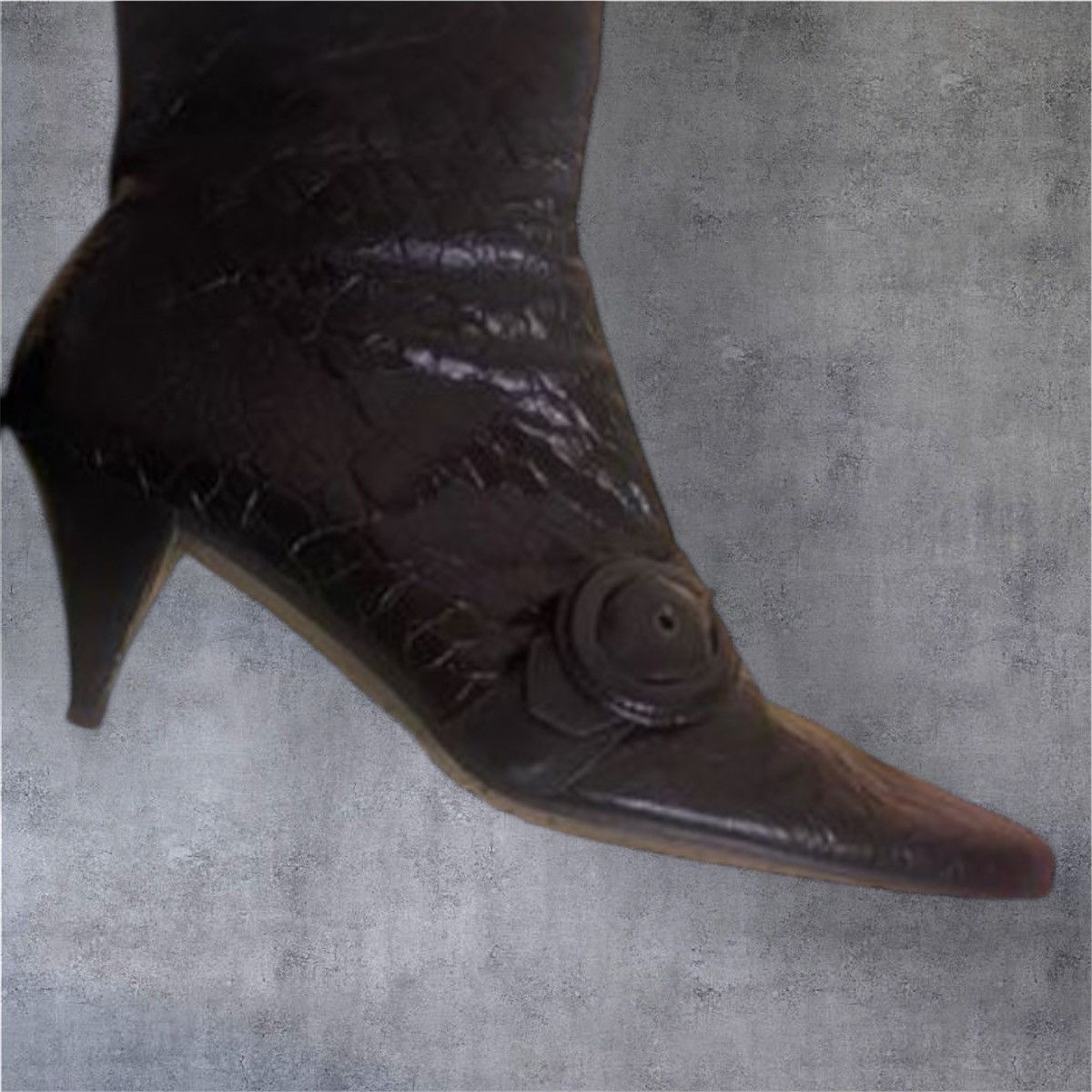 Other Vera Pelle Vintage black leather boots 40 Size US 9 / IT 39 - 7 Thumbnail