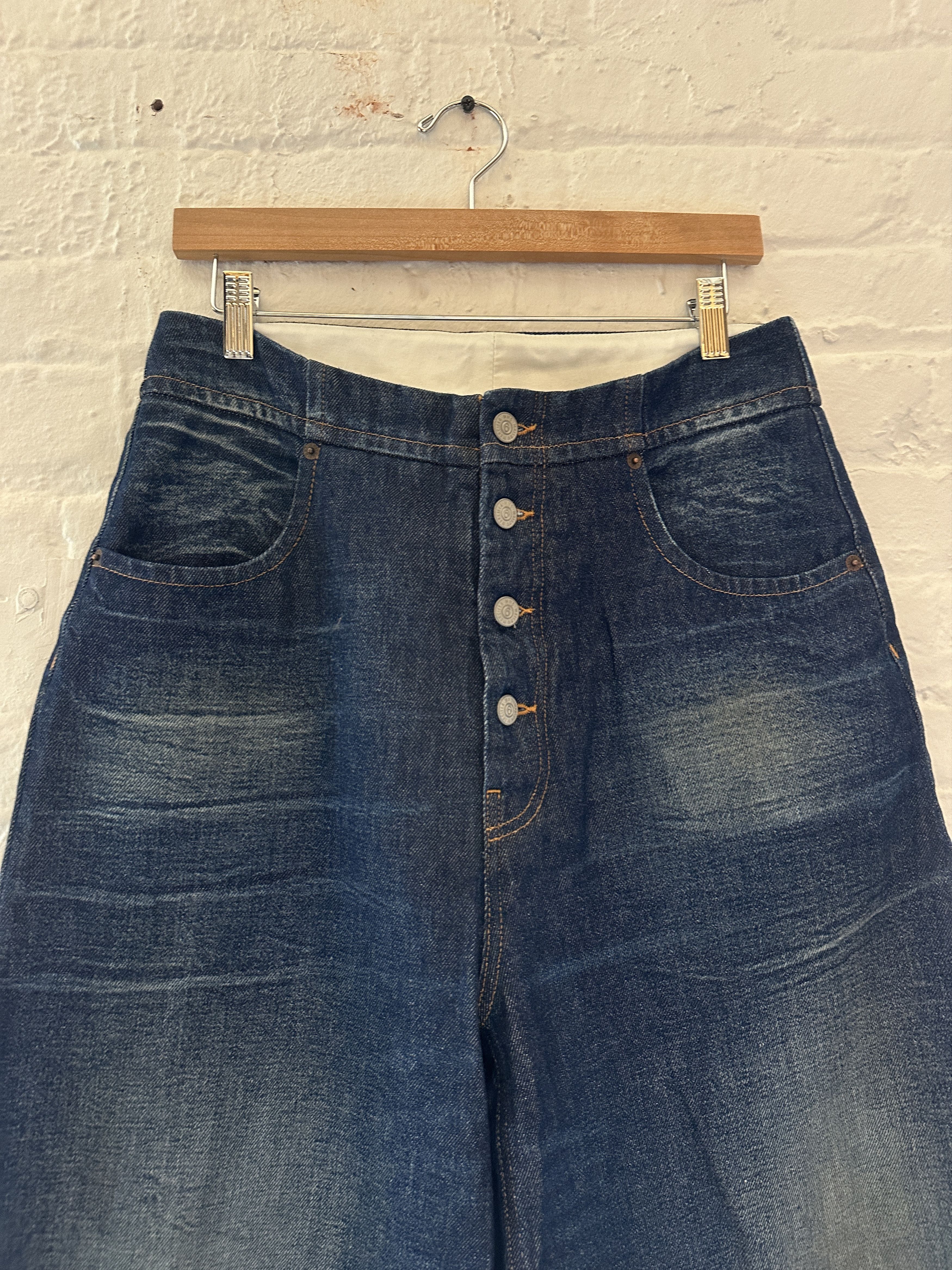 Maison Margiela Maison Margiela Wide Leg Baggy Jeans Size US 32 / EU 48 - 2 Thumbnail