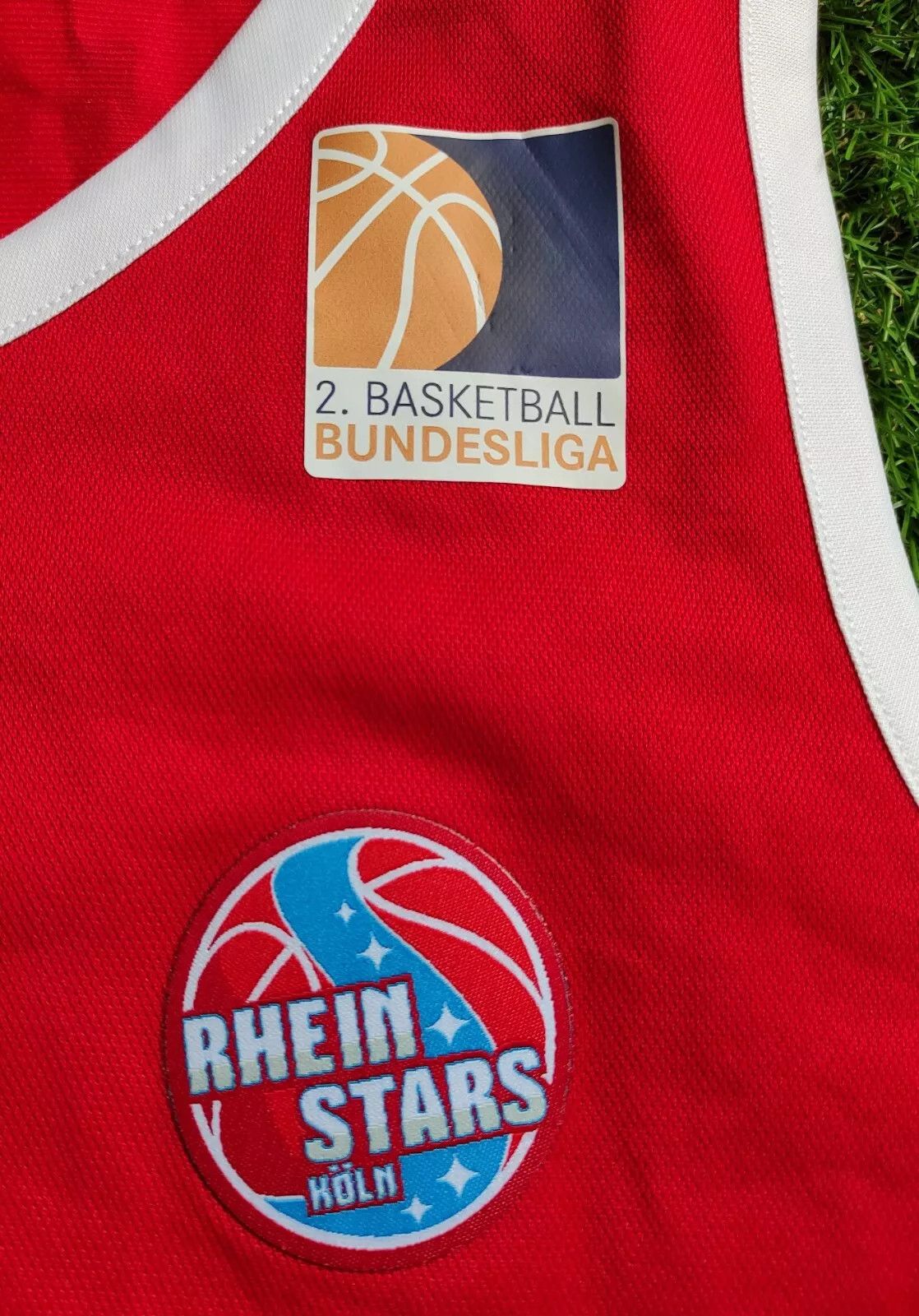 Adidas RHEINSTARS KÖLN #9 STEFFEN BUNDESLIGA BASKETBALL JERSEY Size US M / EU 48-50 / 2 - 5 Thumbnail