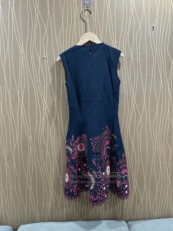 Dior Dior Deep Blue Polyester Women's Dress . Size S / US 4 / IT 40 - 2 Thumbnail