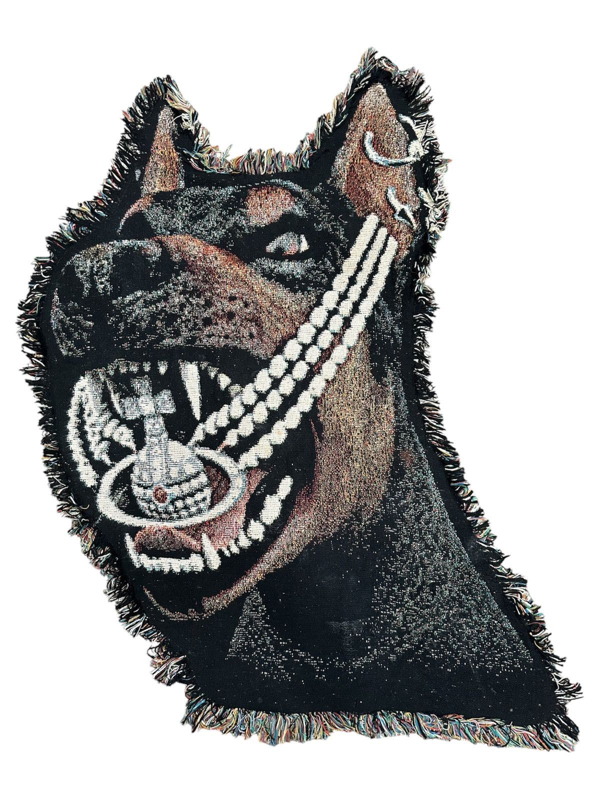 Handmade Vivienne Westwood Styled Doberman Rug Size ONE SIZE - 4 Thumbnail
