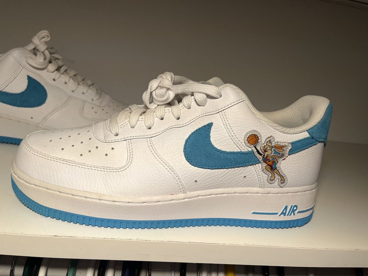 Nike Nike Air force 1 low “Hare space Jam” Size US 10 / EU 43 - 8 Thumbnail