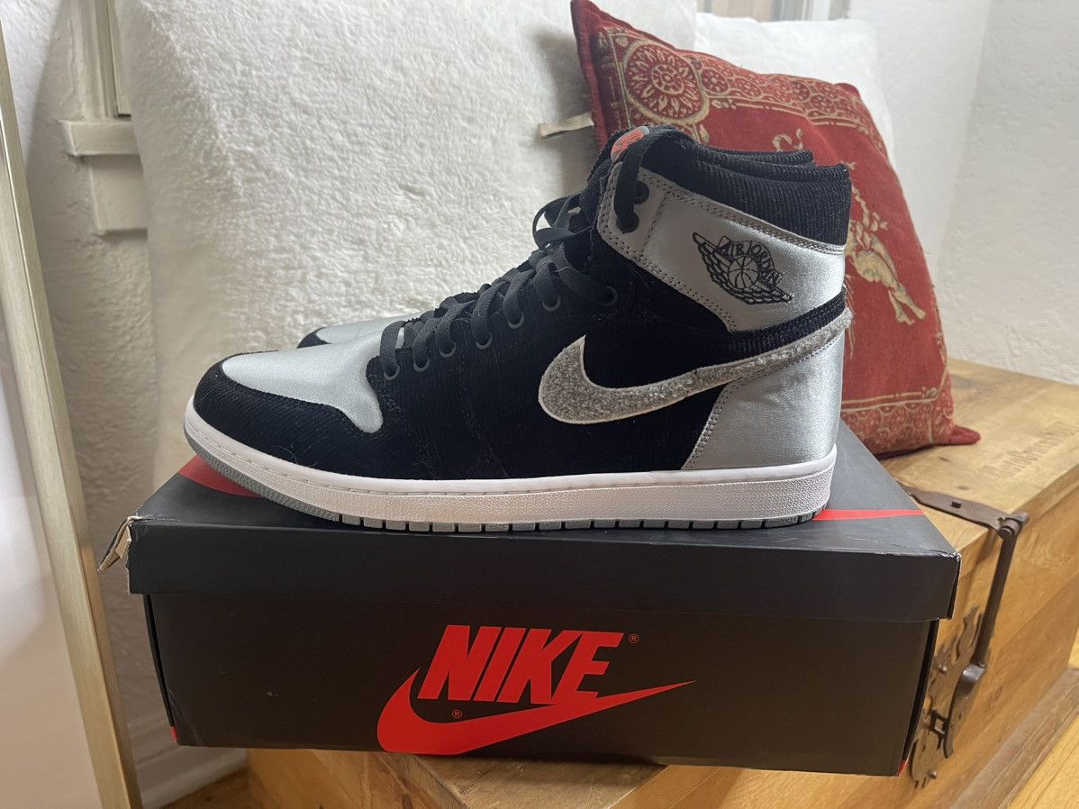 Jordan Brand Jordan 1 Retro High OG Satin Shadow Aleali May Size US 13 / EU 46 - 2 Thumbnail