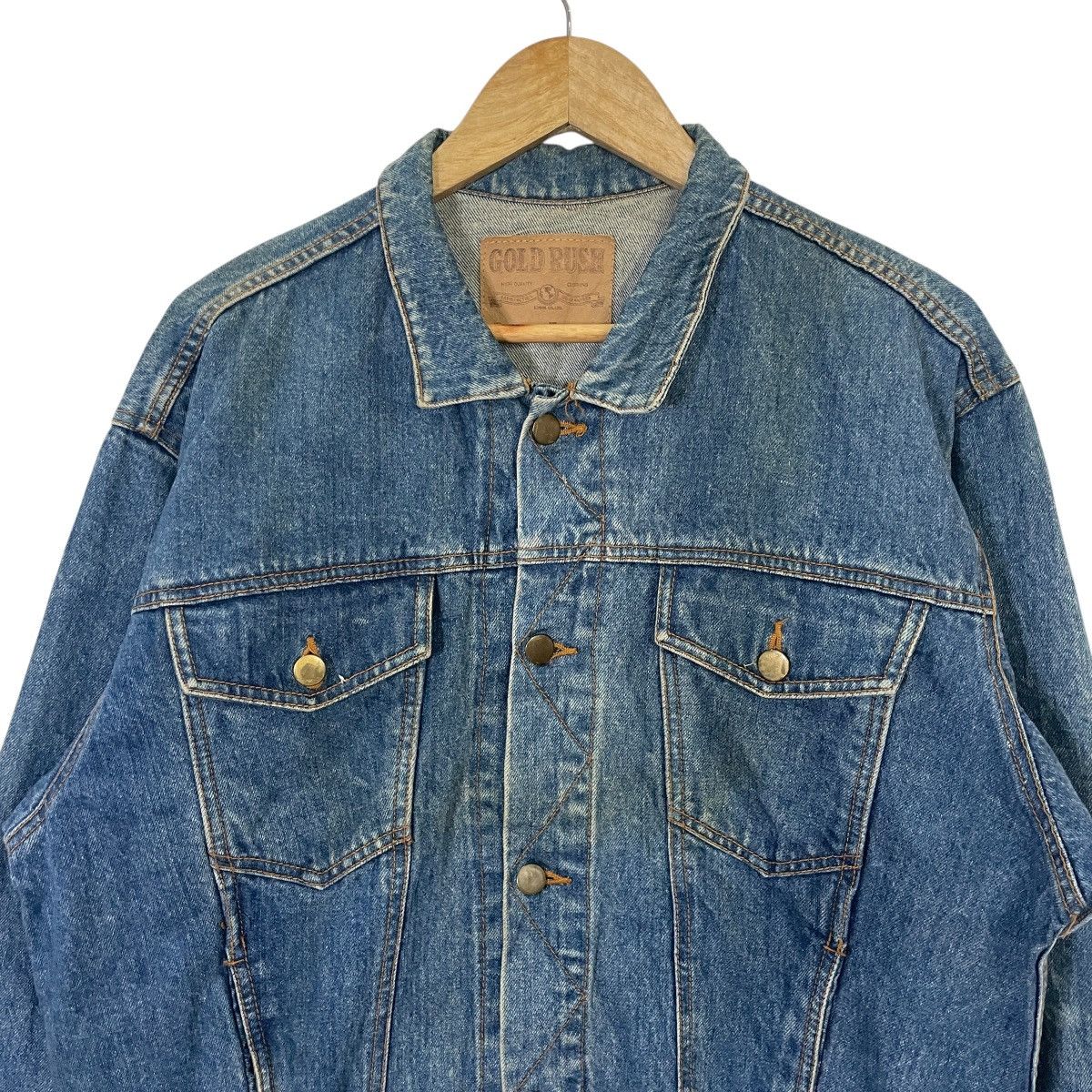 Edwin Vintage Gold Rush Edwin Denim Jacket Size US L / EU 52-54 / 3 - 2 Thumbnail
