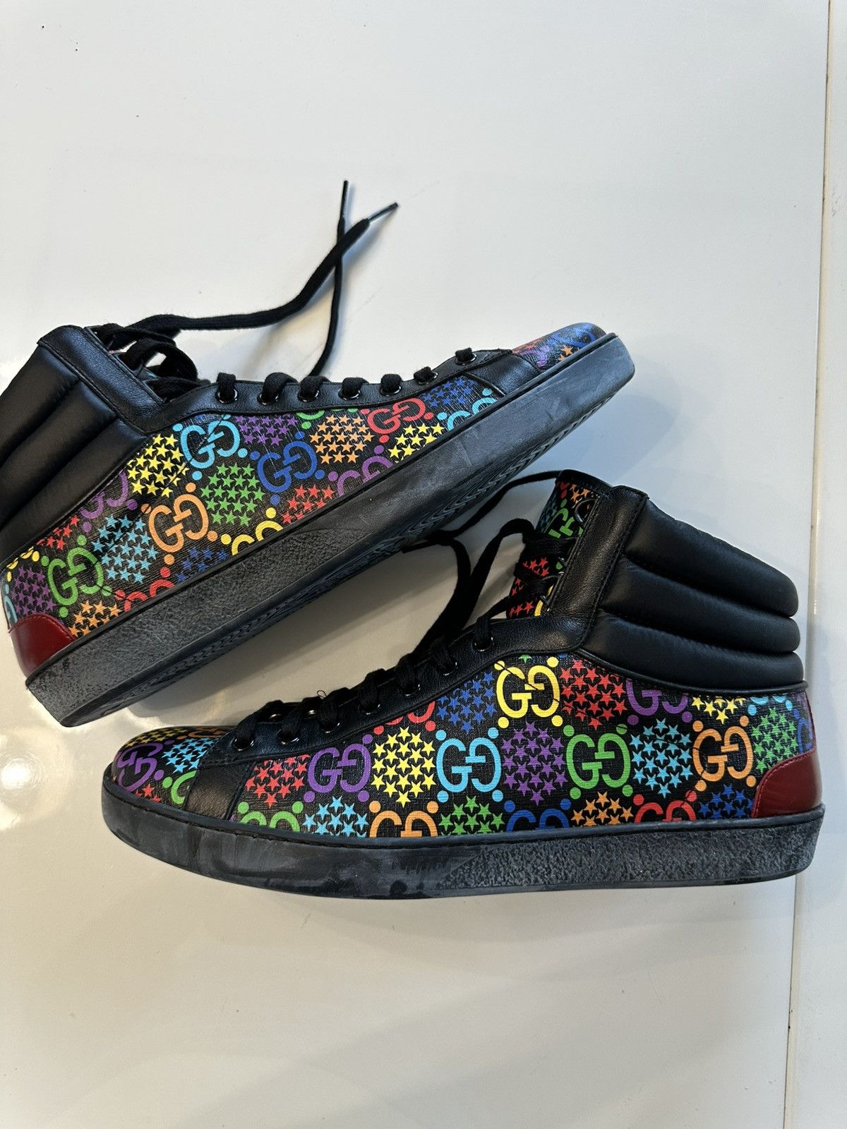 Gucci Gucci high top Size US 11 / EU 44 - 2 Thumbnail