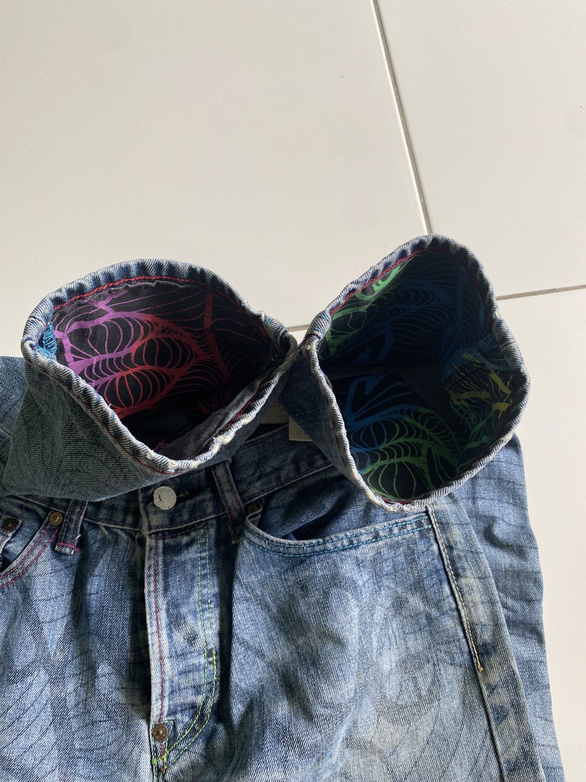 Evisu Vintage Evisu hiko Yamane design good condition Size US 31 - 15 Thumbnail
