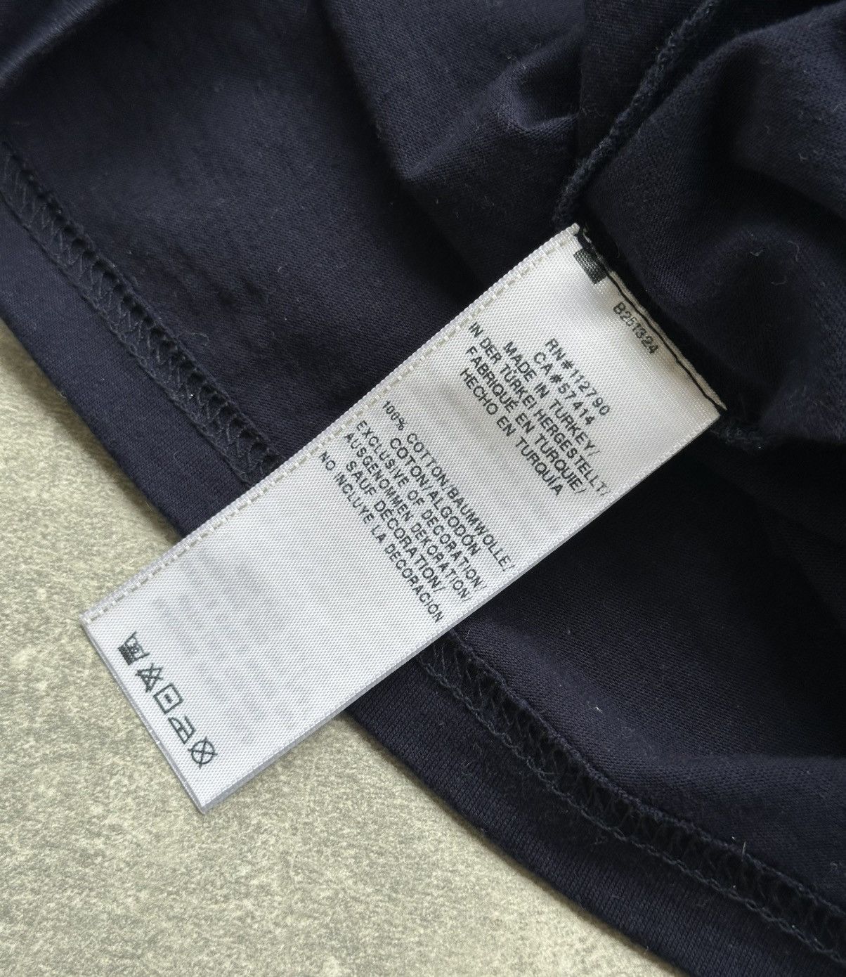 True Religion True Religion Mens Long Sleeve T-Shirt Navy Blue Logo Size L Size US L / EU 52-54 / 3 - 6 Thumbnail