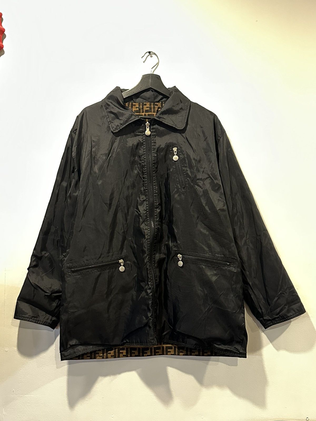 Fendi FENDI - Reversible Jacket Monogram Size US XL / EU 56 / 4 - 7 Thumbnail